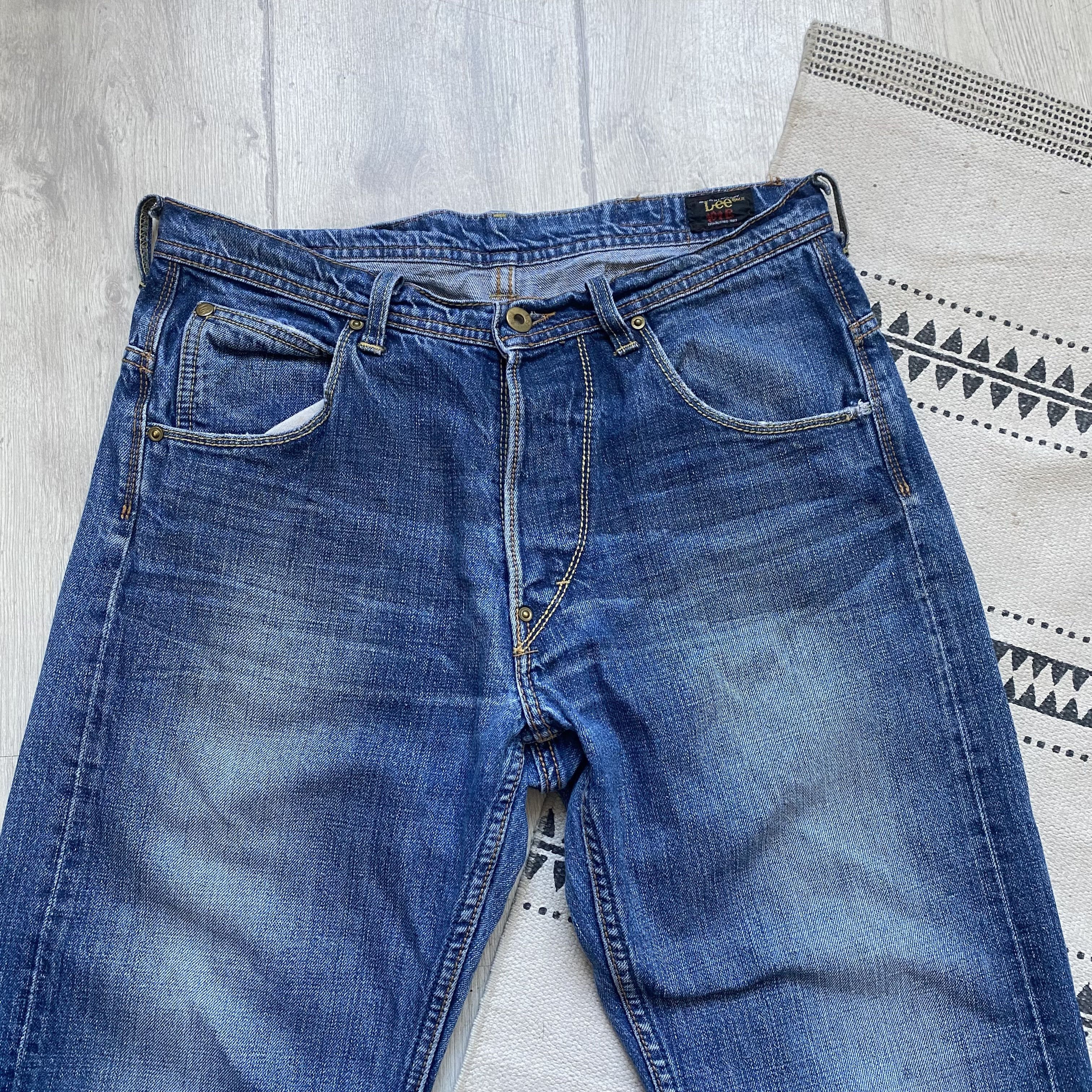 Lee Vintage Lee Selvage Jeans Denim pants 101 japanese Size US 31 - 7 Thumbnail