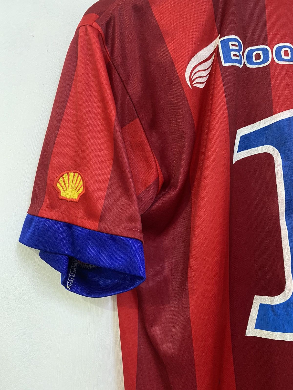 Honda × Japanese Brand 💥 RARE VINTAGE JERSEY HONDA SPONSOR BY SHELL Size US L / EU 52-54 / 3 - 9 Thumbnail