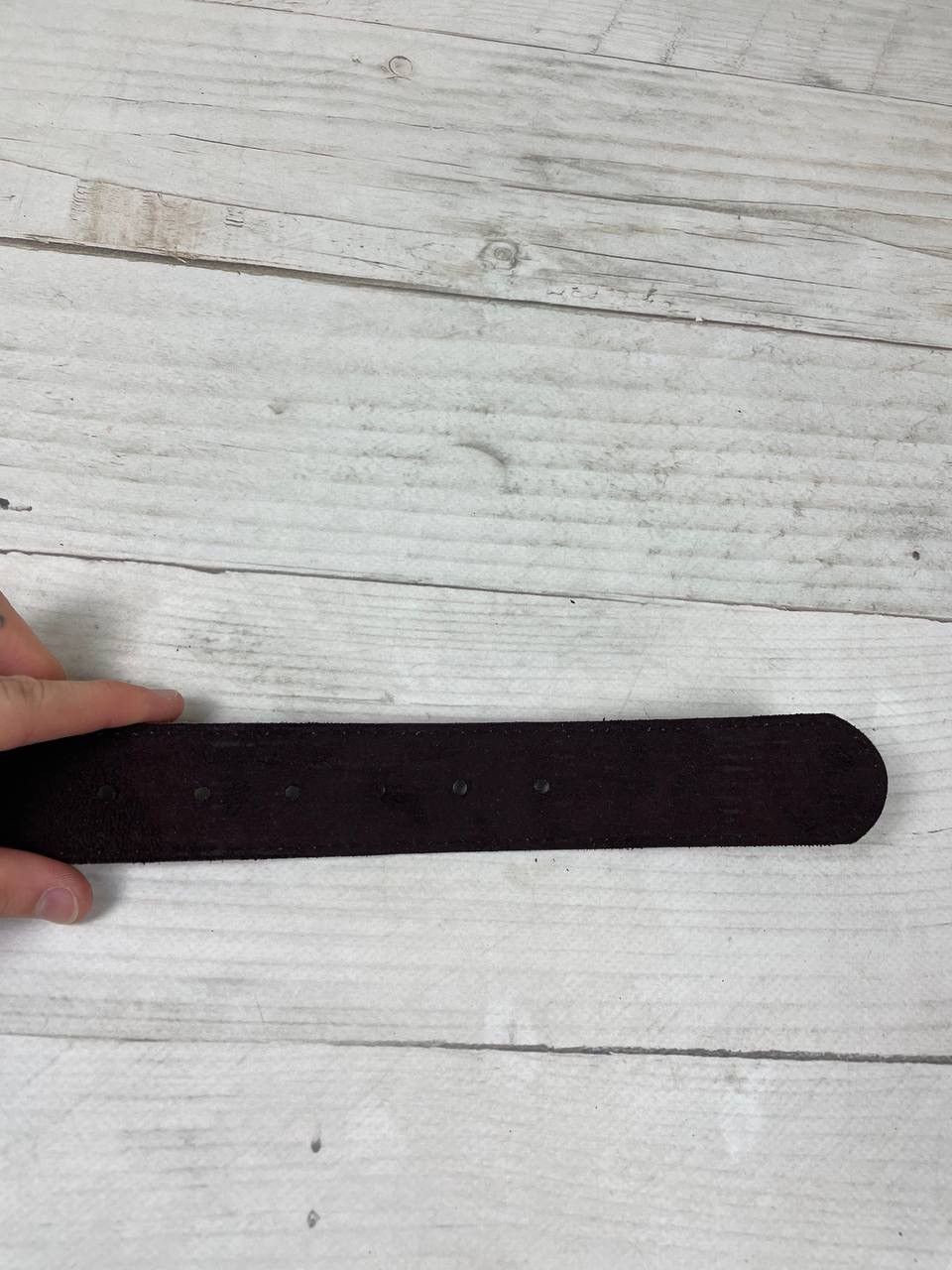 Diesel Vintage Diesel Leather Belts Big Metal Logo Y2K Size 28 - 9 Thumbnail