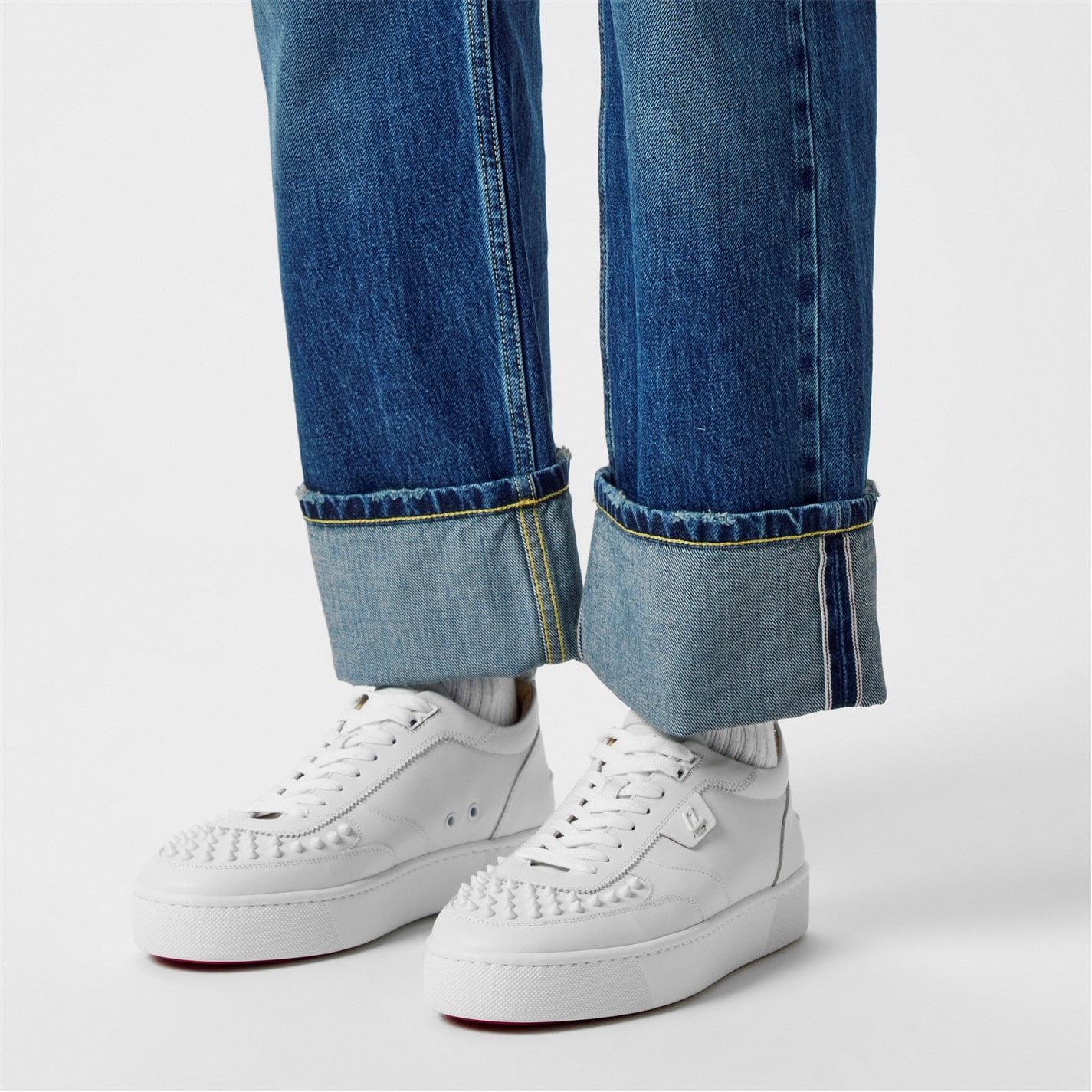 Christian Louboutin Happyrui Spikes Sneakers Size US 13 / EU 46 - 2 Thumbnail