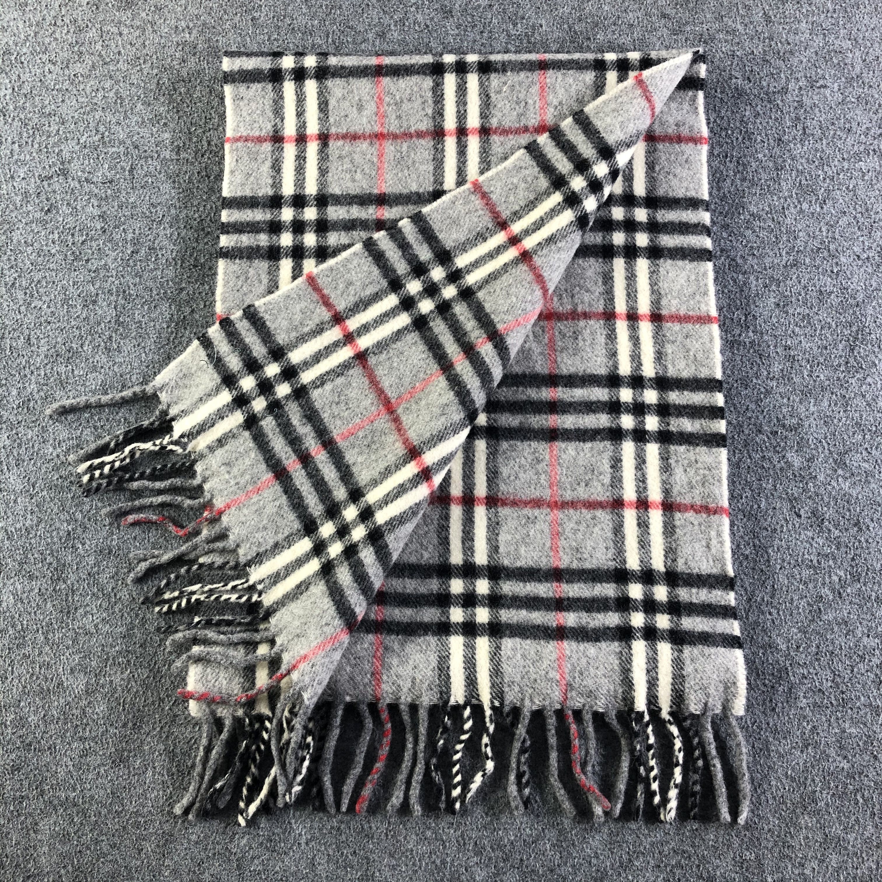 Burberry Burberry Lambswool Scarf / Muffler / Neckwear P134 Size ONE SIZE - 5 Thumbnail