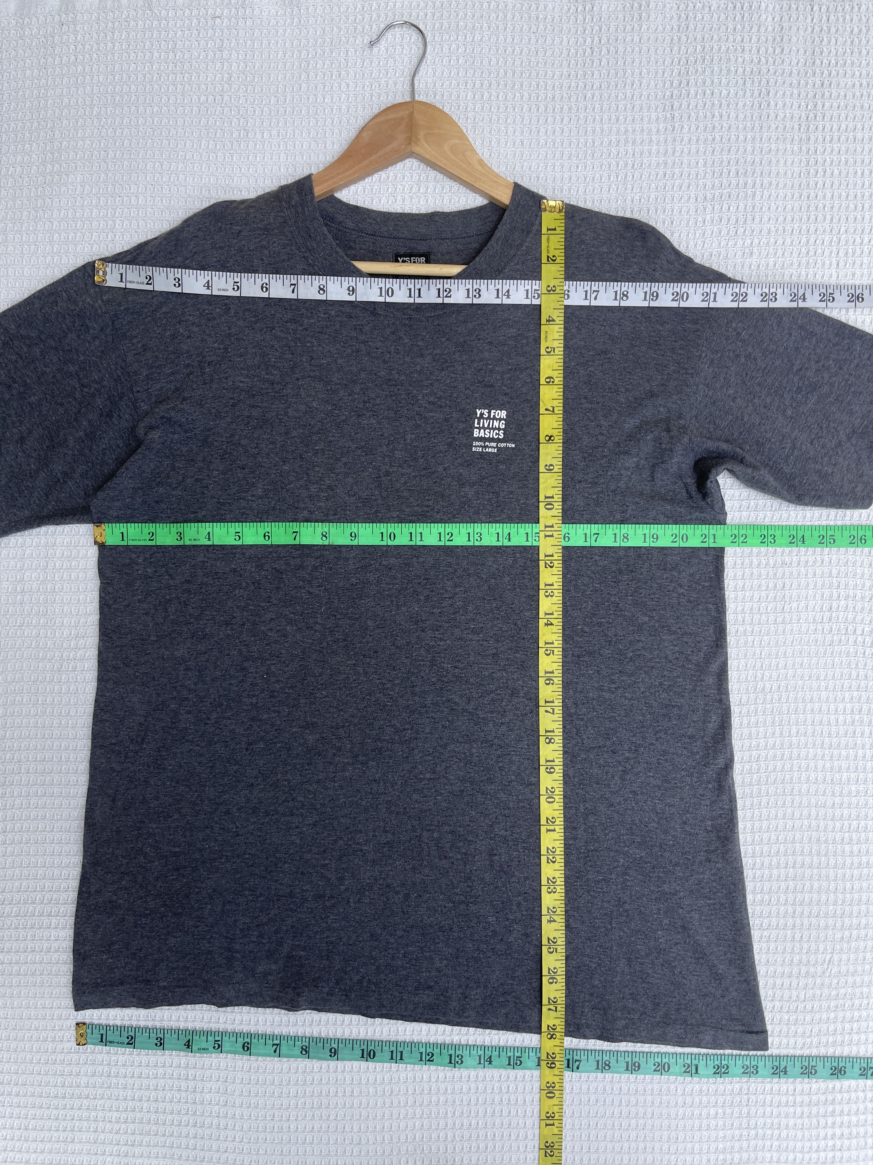 Y's for Men Last Drop🔥Rare🔥Vintage Ys For Living ,Yohji Yamamoto T-Shirt Size US L / EU 52-54 / 3 - 8 Thumbnail