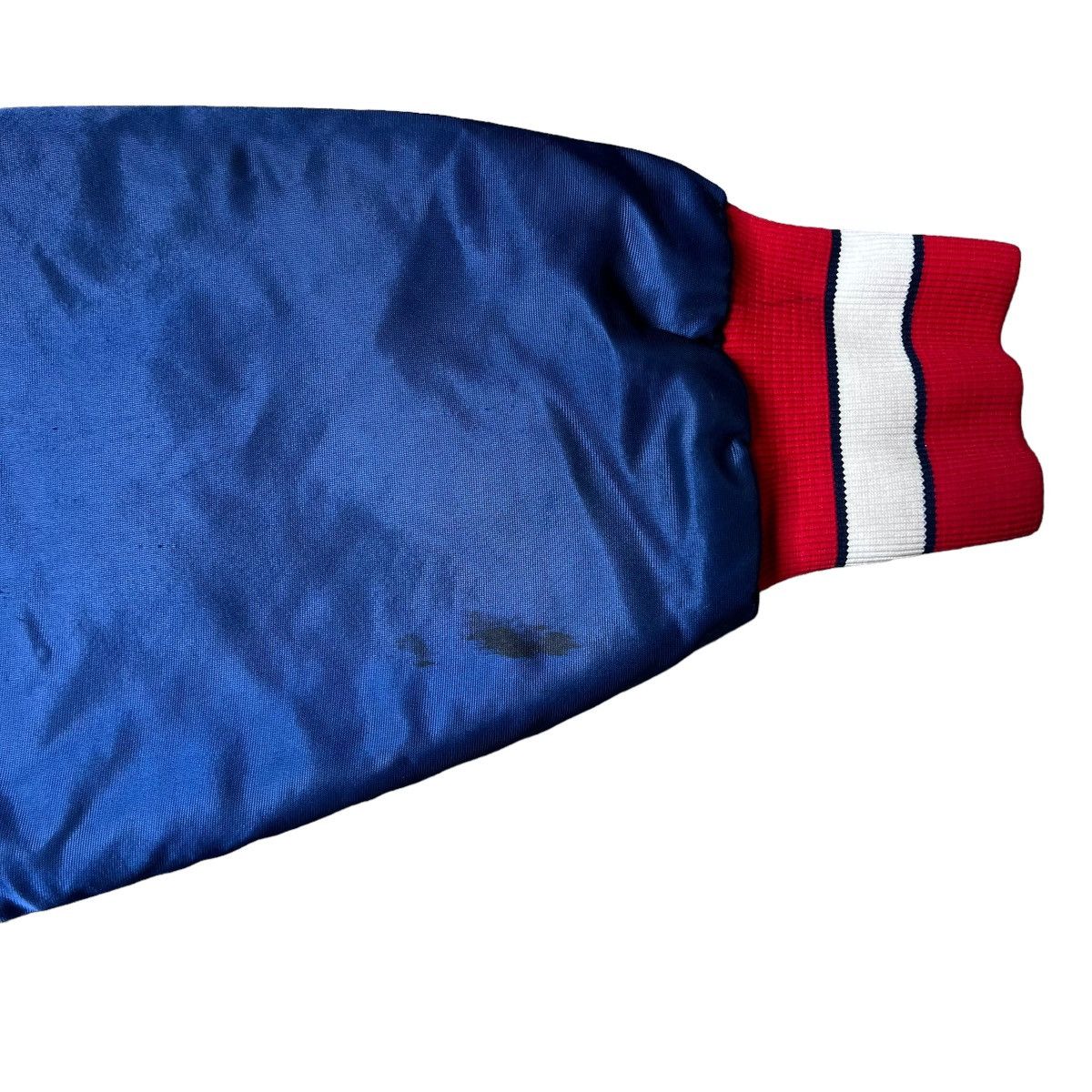 MLB × Vintage Vintage 1980s MLB Atlanta Braves Satin Bomber Jacket Size US L / EU 52-54 / 3 - 17 Thumbnail