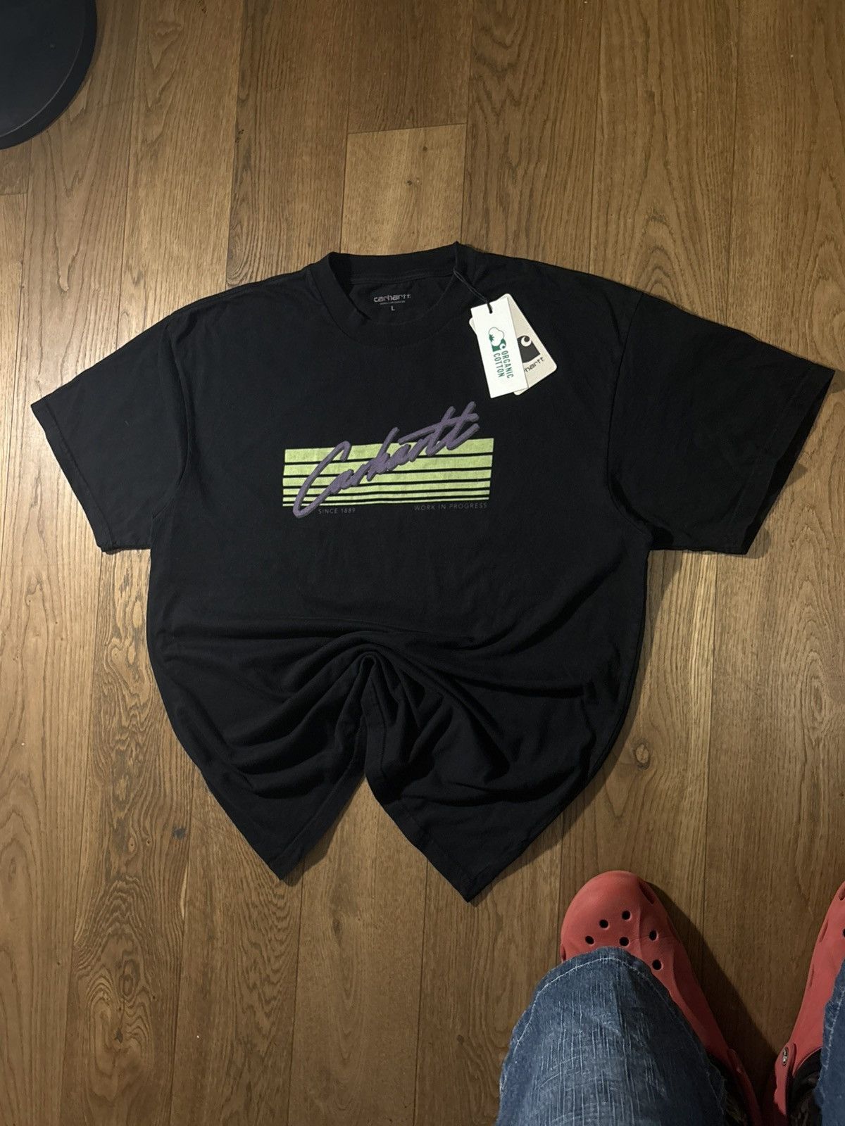 Carhartt Carhartt Streetwear Workwear Swag Print Tshirt Size US L / EU 52-54 / 3 - 8 Thumbnail