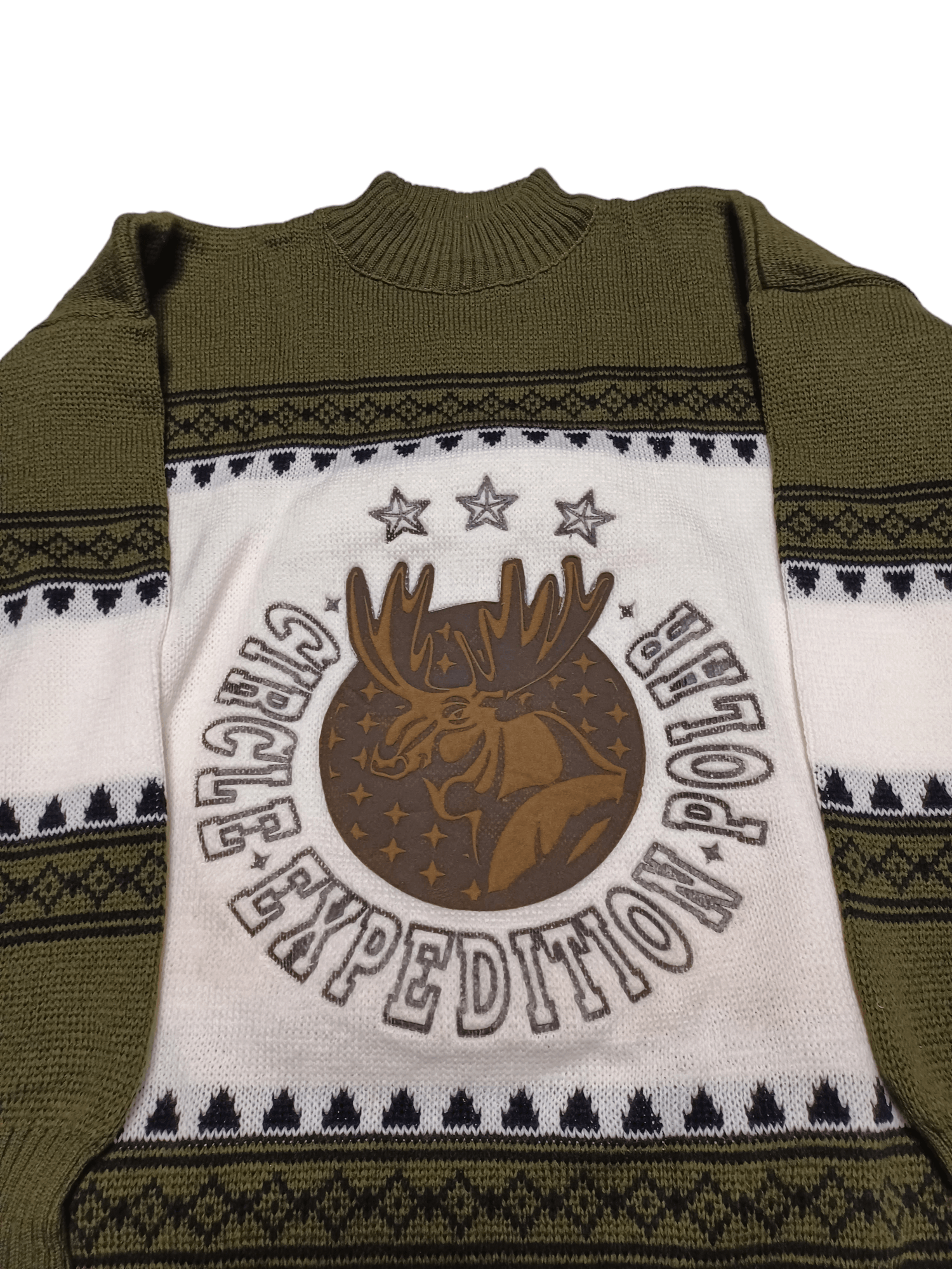 Other VINTAGE OVERSIZED MADE IN FRANCE BIGLOGO ELK ANIMAL SWEATER Size US XL / EU 56 / 4 - 2 Thumbnail