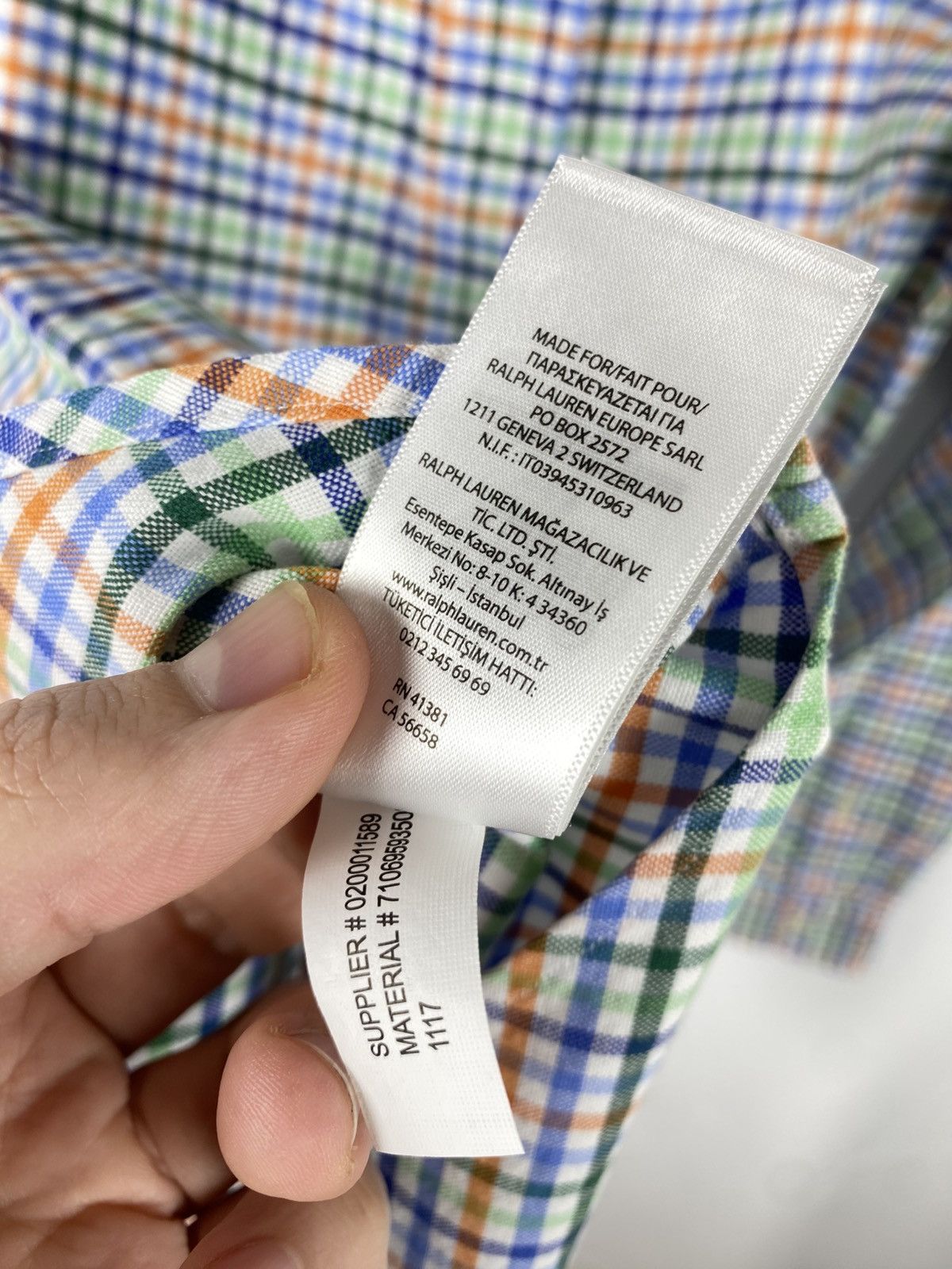 Polo Ralph Lauren Polo Ralph Lauren Plaid Multicolor Shirt Button Up size S Size US S / EU 44-46 / 1 - 10 Thumbnail