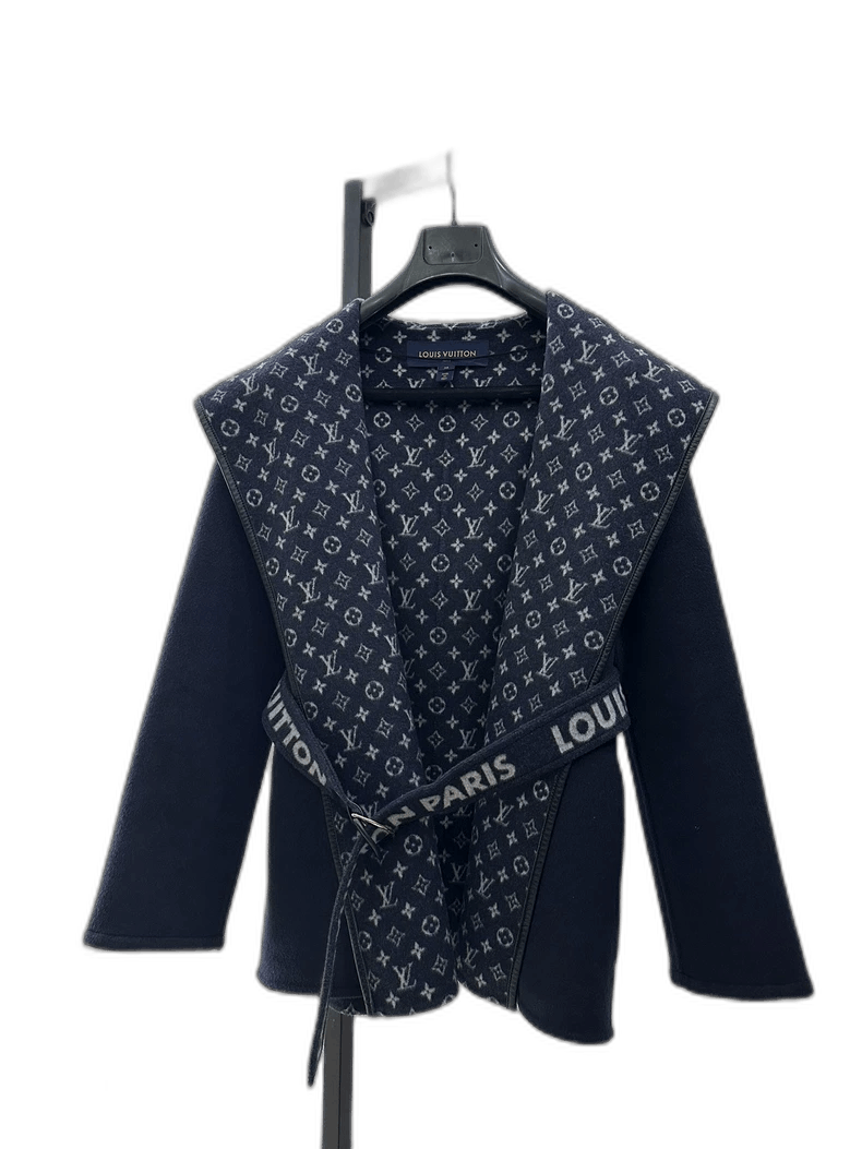 Louis Vuitton Louis Vuitton Deep Blue Bathrobe Coat Size XS / US 0-2 / IT 36-38 - 1 Thumbnail