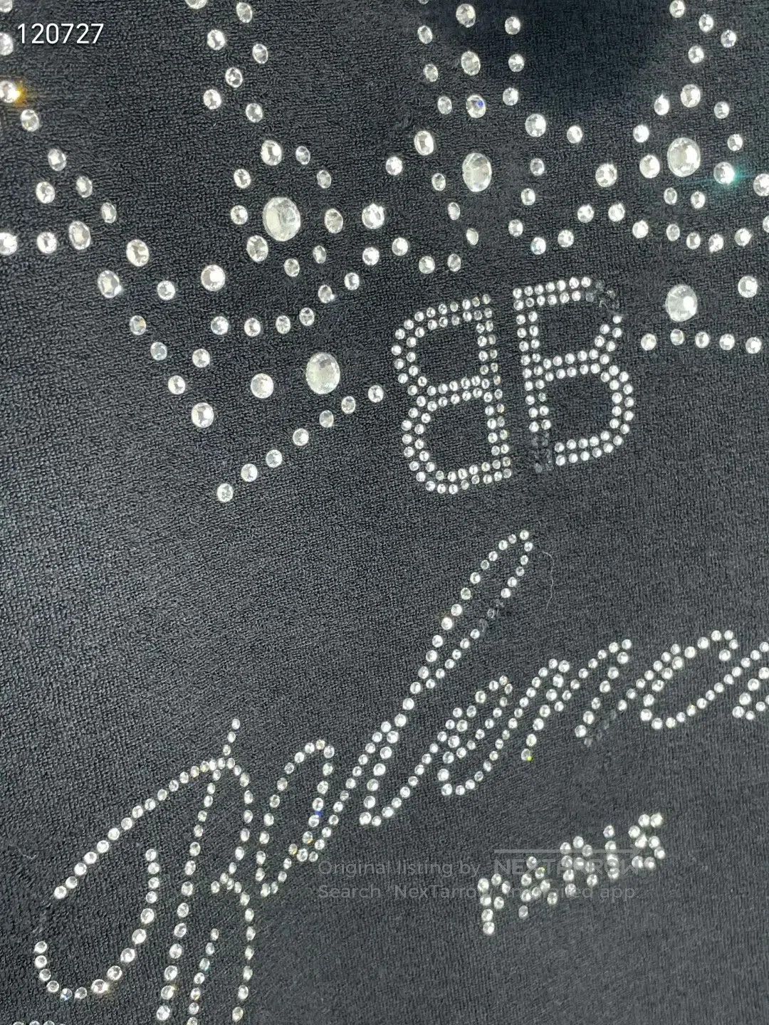 Balenciaga Balenciaga Crown Rhinestone Hoodie. Size XS / US 0-2 / IT 36-38 - 5 Thumbnail