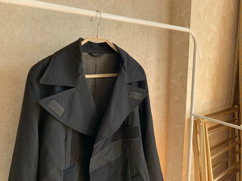 Yohji Yamamoto Yohji Yamamoto Velcro coat 2504-Nextarrow Size US M / EU 48-50 / 2 - 4 Thumbnail