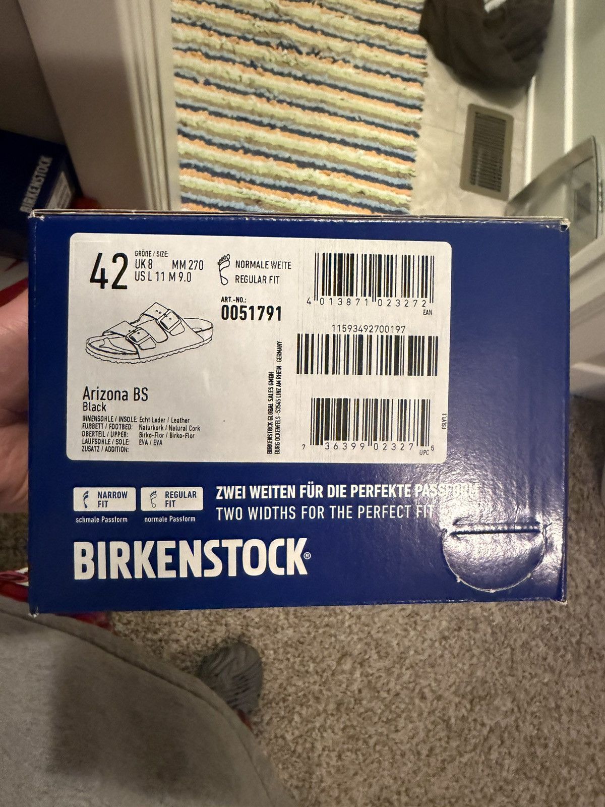 Birkenstock Black Arizona Birkenstocks Size US 9 / EU 42 - 7 Thumbnail