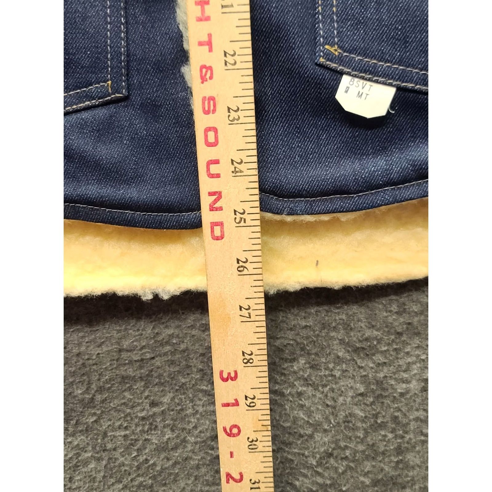 Carhartt VINTAGE Carhartt VEST Mens MT Blue 8SV Sherpa Lined USA Made 80s NWT Size US M / EU 48-50 / 2 - 5 Thumbnail