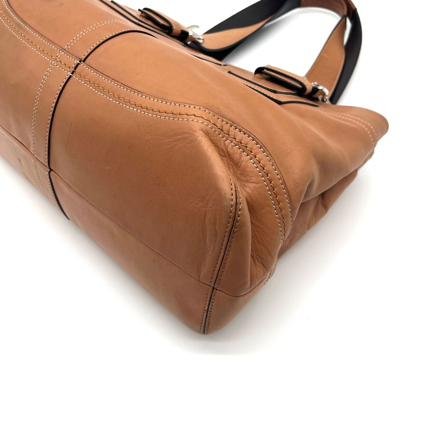 Coach COACH Soho Leather Satchel, Large Buckles Size ONE SIZE - 11 Thumbnail