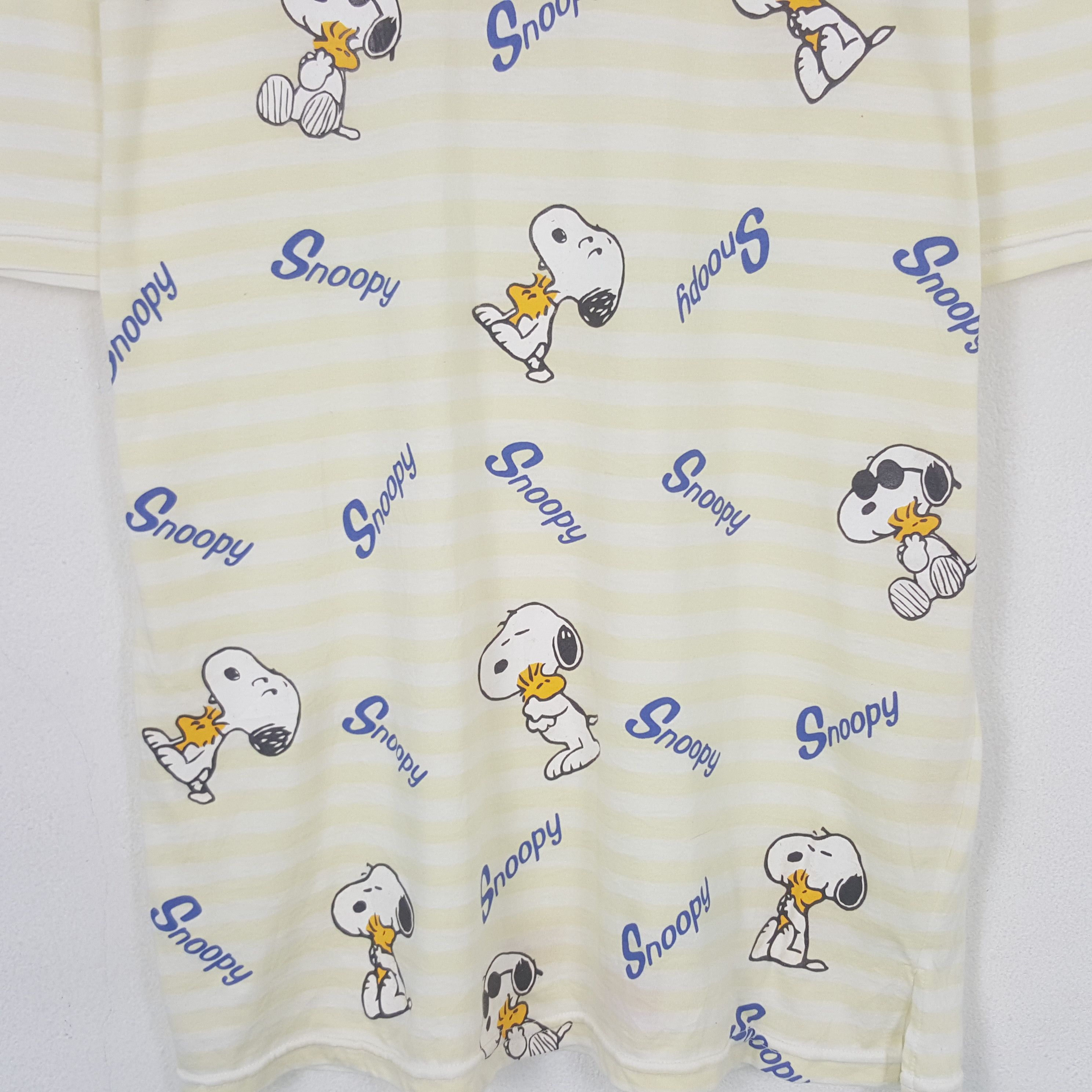 Japanese Brand Vintage Snoopy MultiLogo Tshirt Size US L / EU 52-54 / 3 - 2 Thumbnail