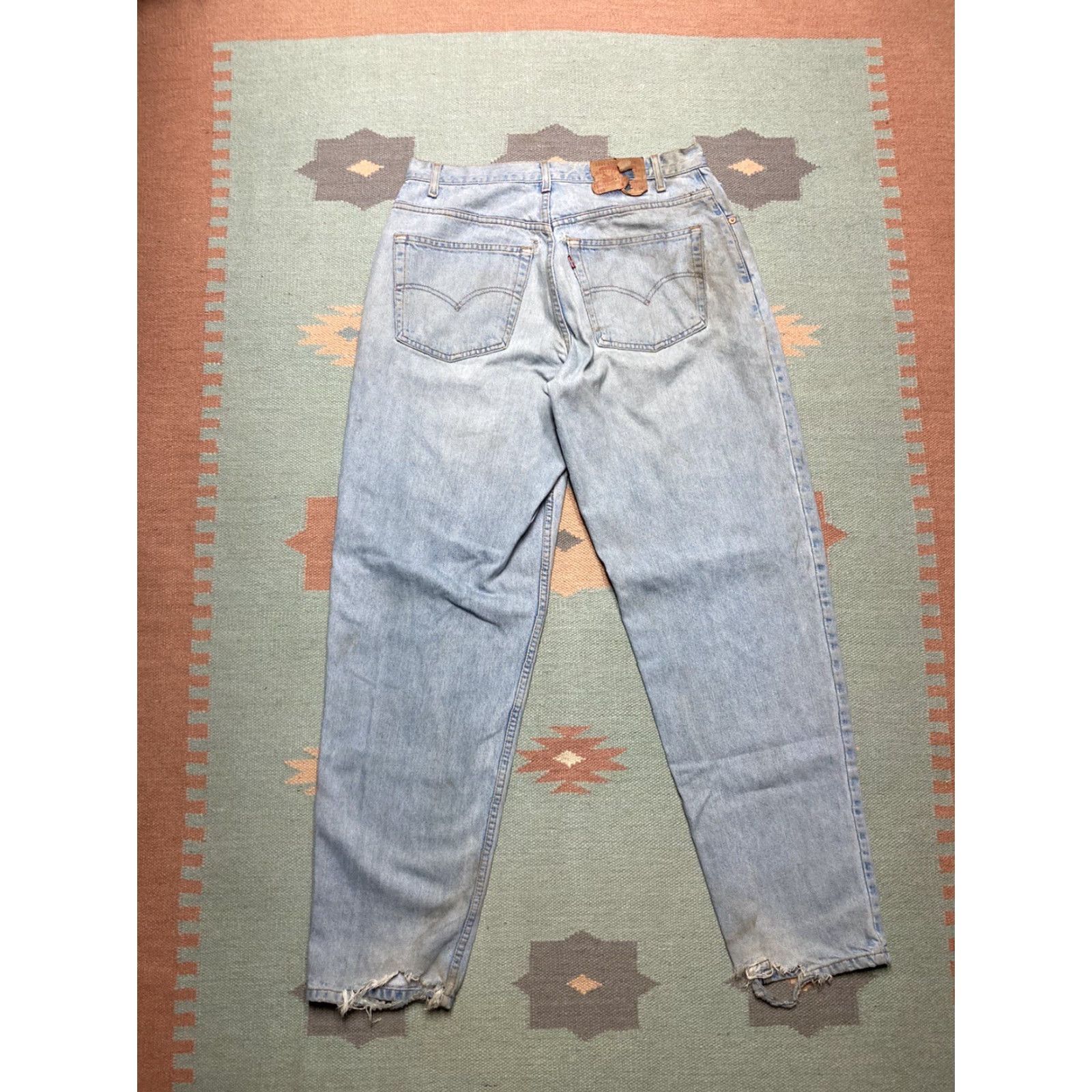 Levi's VINTAGE Levi’s Jeans 560 34x34 Tapered Loose Baggy 90s y2k skater faded grunge Mens Blue jeans Size US 34 / EU 50 - 2 Thumbnail