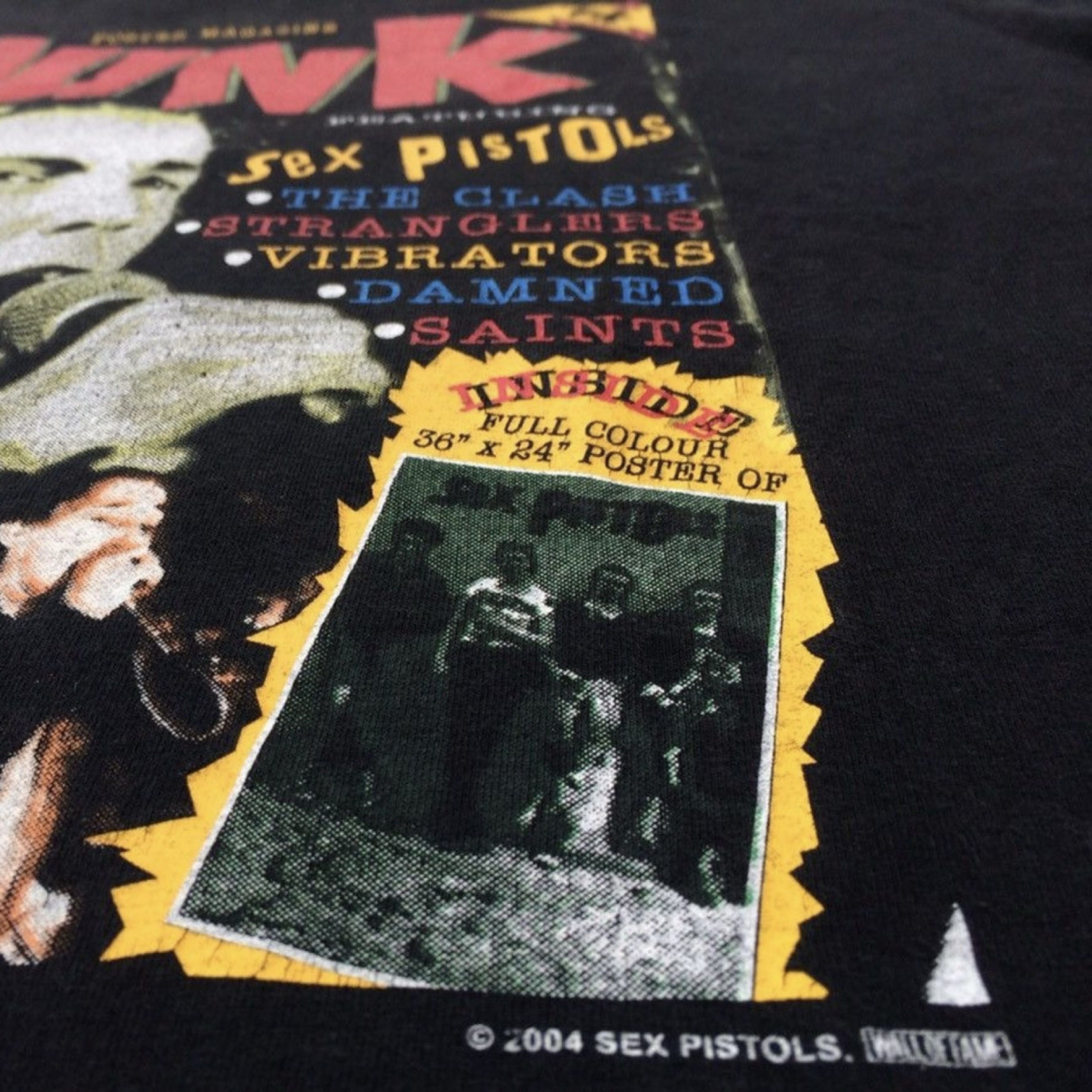 Vintage Vintage Sex Pistols Band T-Shirt Long Sleeve Size US S / EU 44-46 / 1 - 6 Thumbnail