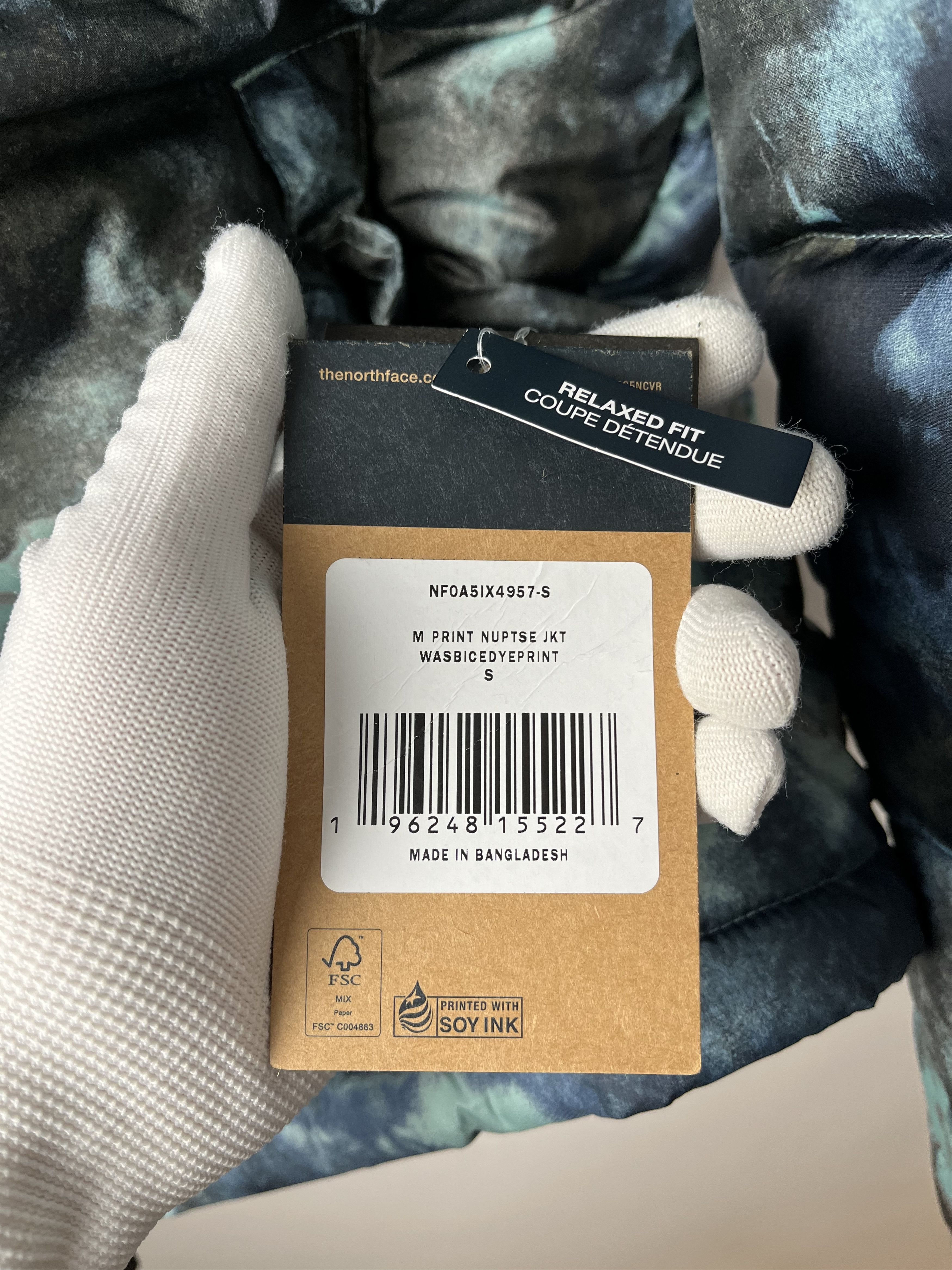 The North Face Down Jacket The North Face Printed 1996 Retro Nuptse Size US S / EU 44-46 / 1 - 7 Thumbnail
