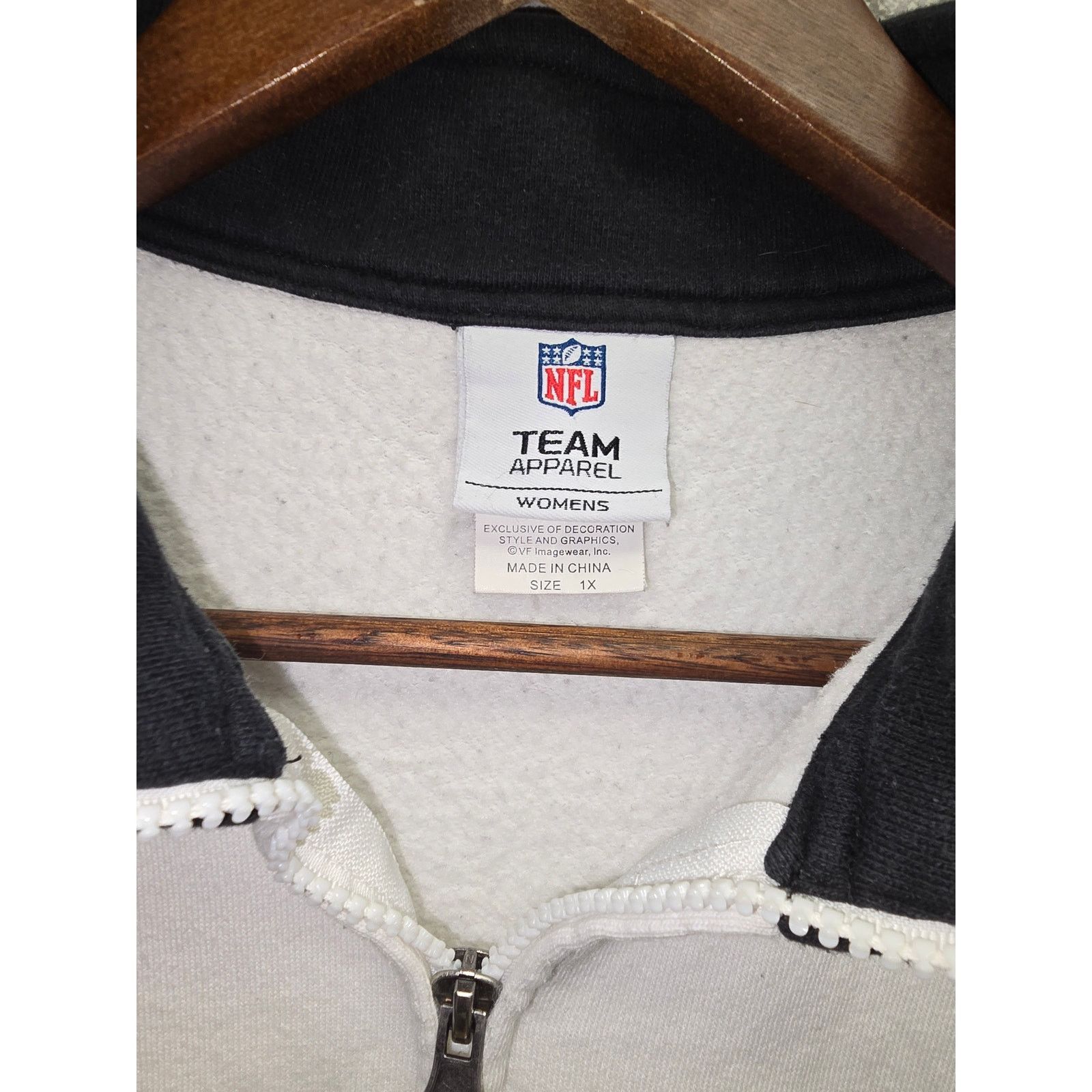 Other Steelers Womens Track Jacket NFL Full Zip 1X Sweatshirt Size XS / US 0-2 / IT 36-38 - 6 Thumbnail