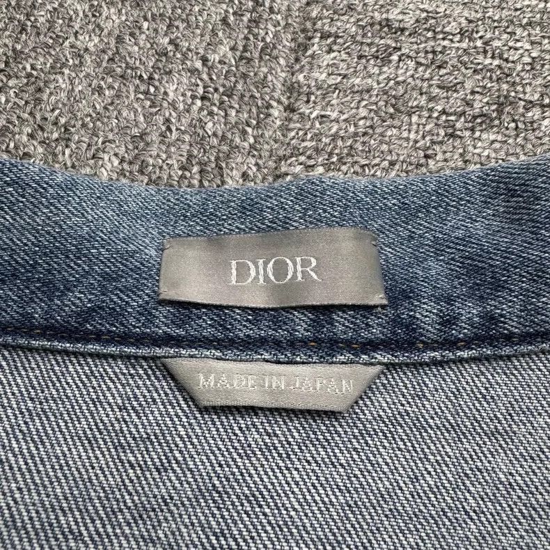 Dior Dior Fleece logo denim jacket 2505-Nextarrow Size US M / EU 48-50 / 2 - 6 Thumbnail
