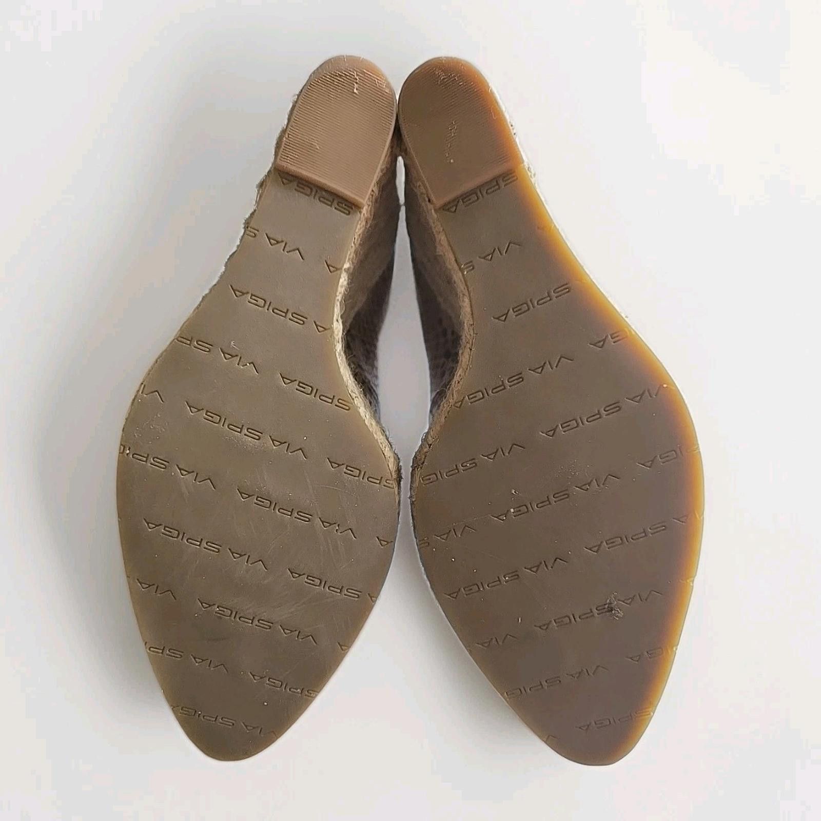 Other Via Spiga Women's Wedge Heels Closed Shoes Snake Leather 8 M Size US 8 / IT 38 - 6 Thumbnail