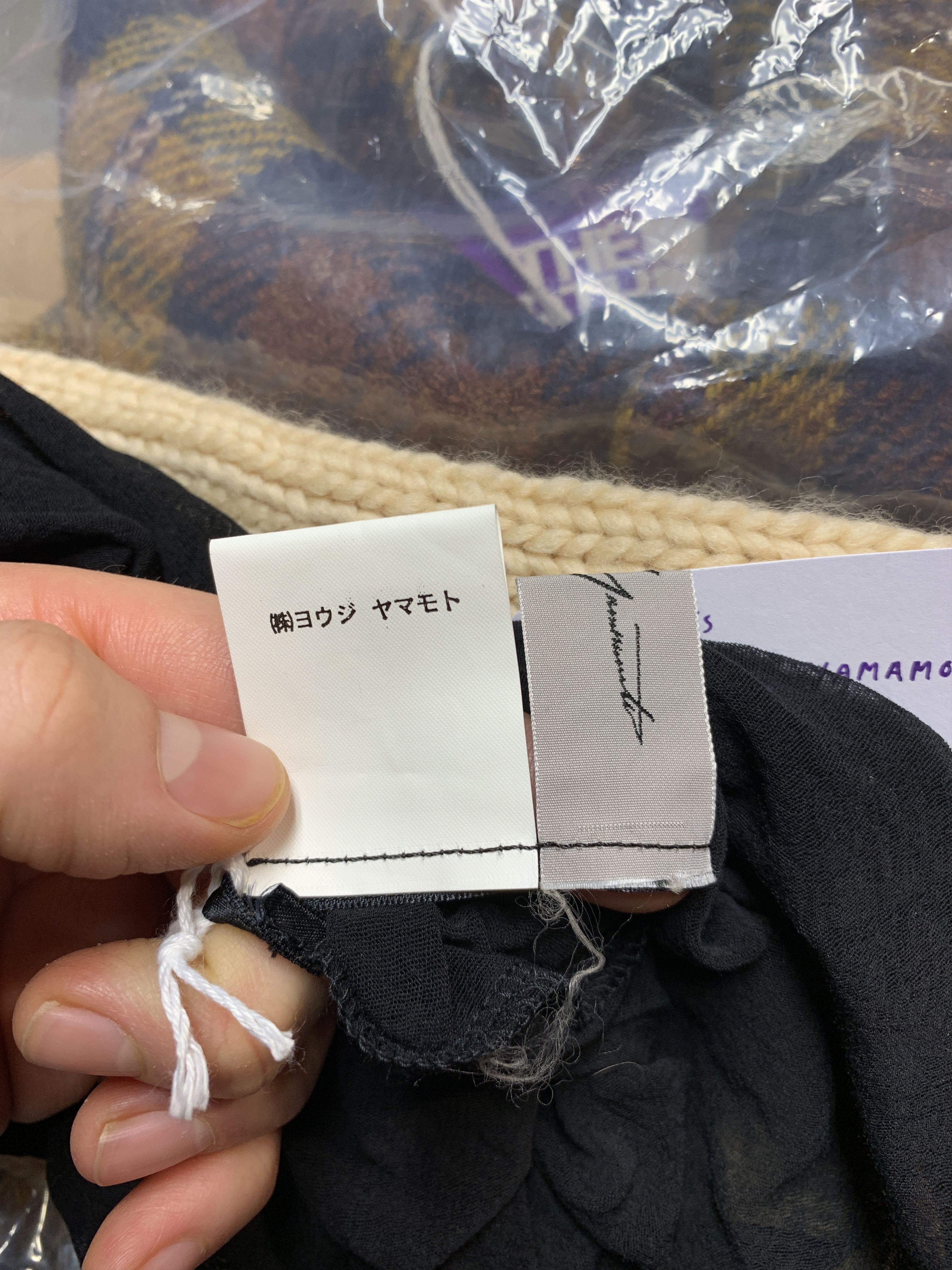 Yohji Yamamoto Sample Hybrid Knit / Sheer Turtleneck Sweater Size M / US 6-8 / IT 42-44 - 5 Thumbnail