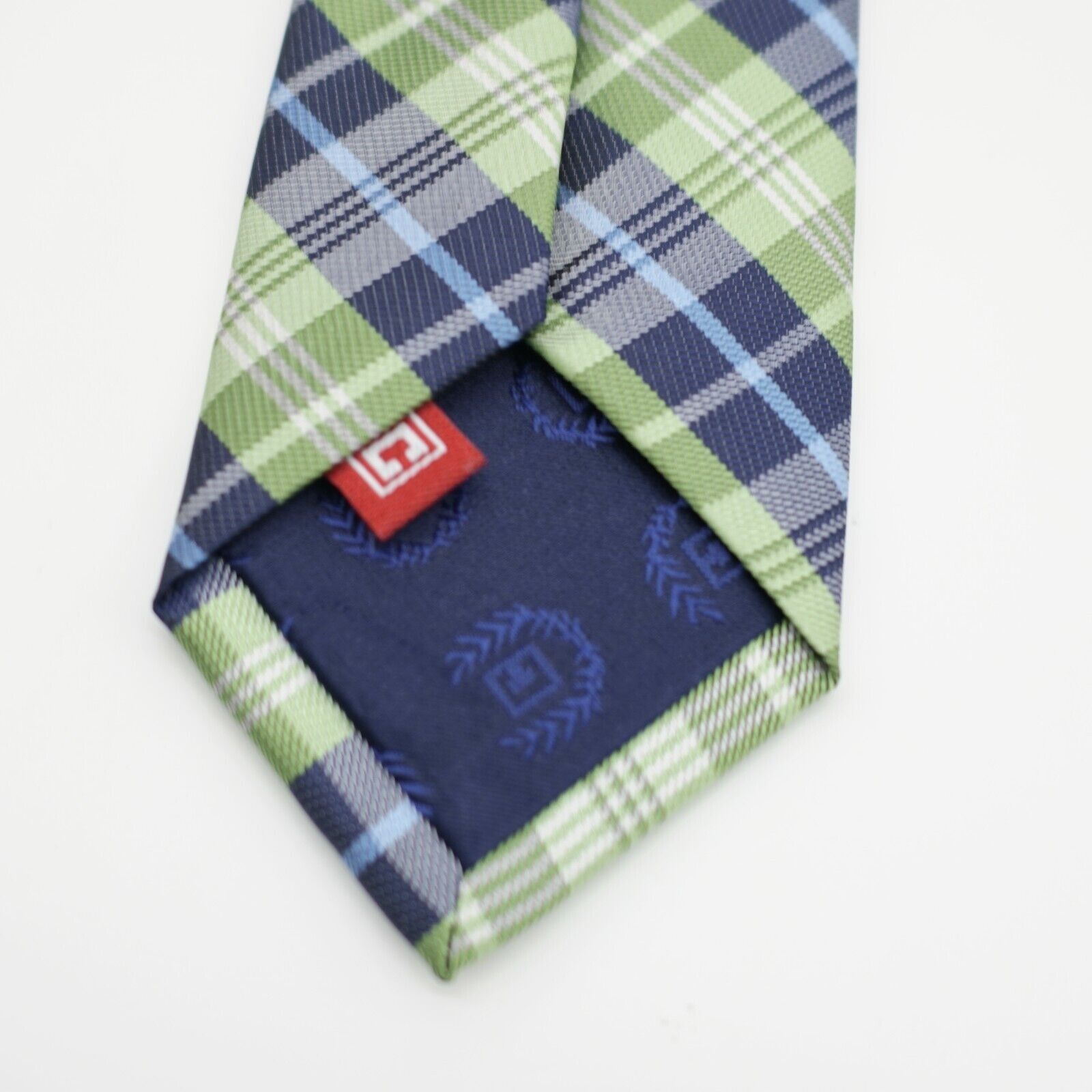 Chaps Chaps Blue Green Plaid Boys Polyester Tie Size ONE SIZE - 3 Thumbnail