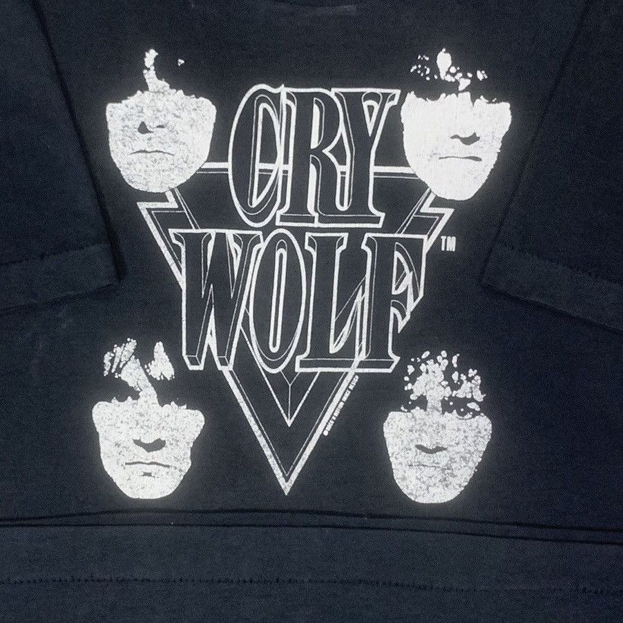 Vintage 80s Cry Wolf Band Tour Japan Tshirt
