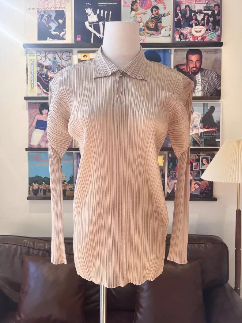 Issey Miyake issey miyake size:3 White long sleeves 2506-Nextarrow Size XXS / US 00 / IT 34 - 1 Thumbnail