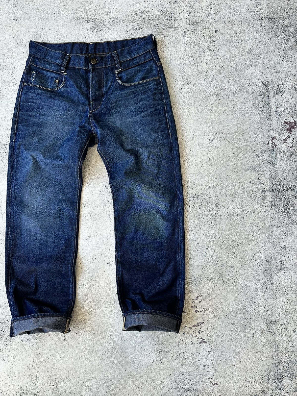 G-Star × Japanese Brand G Star Raw Denim Pants Jeans Size US 32 / EU 48 - 3 Thumbnail