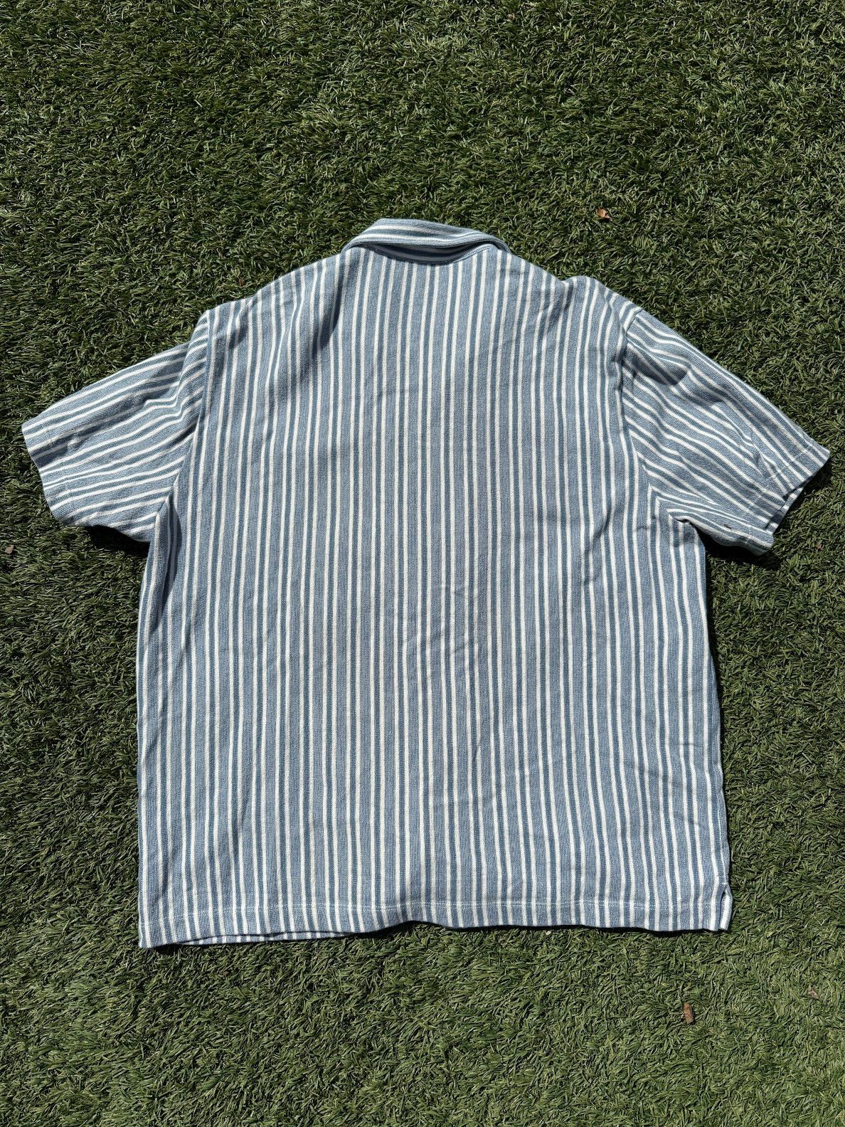 Vince Cabana Stripe Short Sleeve Shirt Size US XL / EU 56 / 4 - 3 Thumbnail