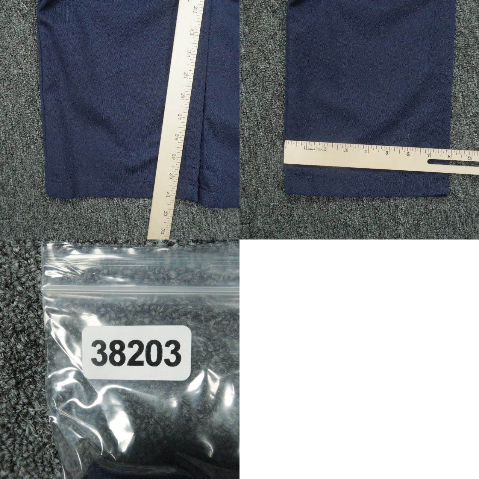 Vintage Blaklader Pants Men 30x32 Blue Cargo Canvas Workwear Utility Pants Size US 30 / EU 46 - 8 Thumbnail