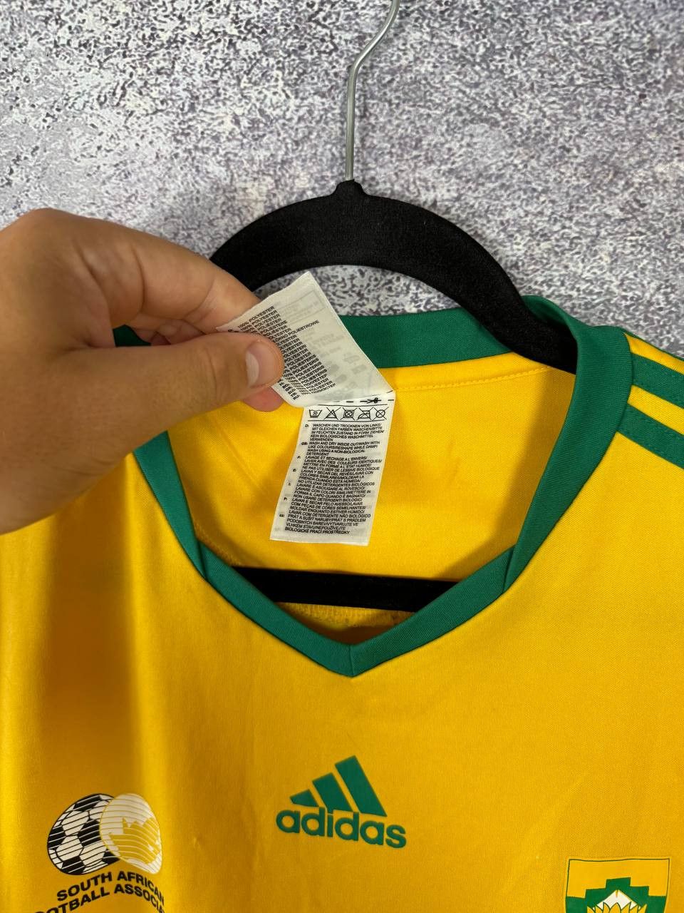 Adidas South Africa National Team 2010/11 Adidas Soccer Jersey Size US L / EU 52-54 / 3 - 9 Thumbnail