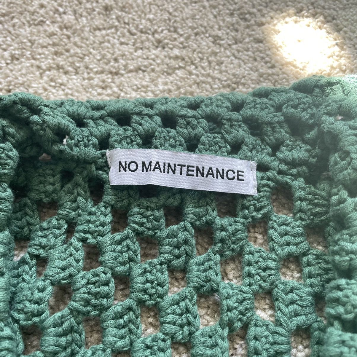 No Maintenance Green Crochet Shirt Size US S / EU 44-46 / 1 - 3 Thumbnail