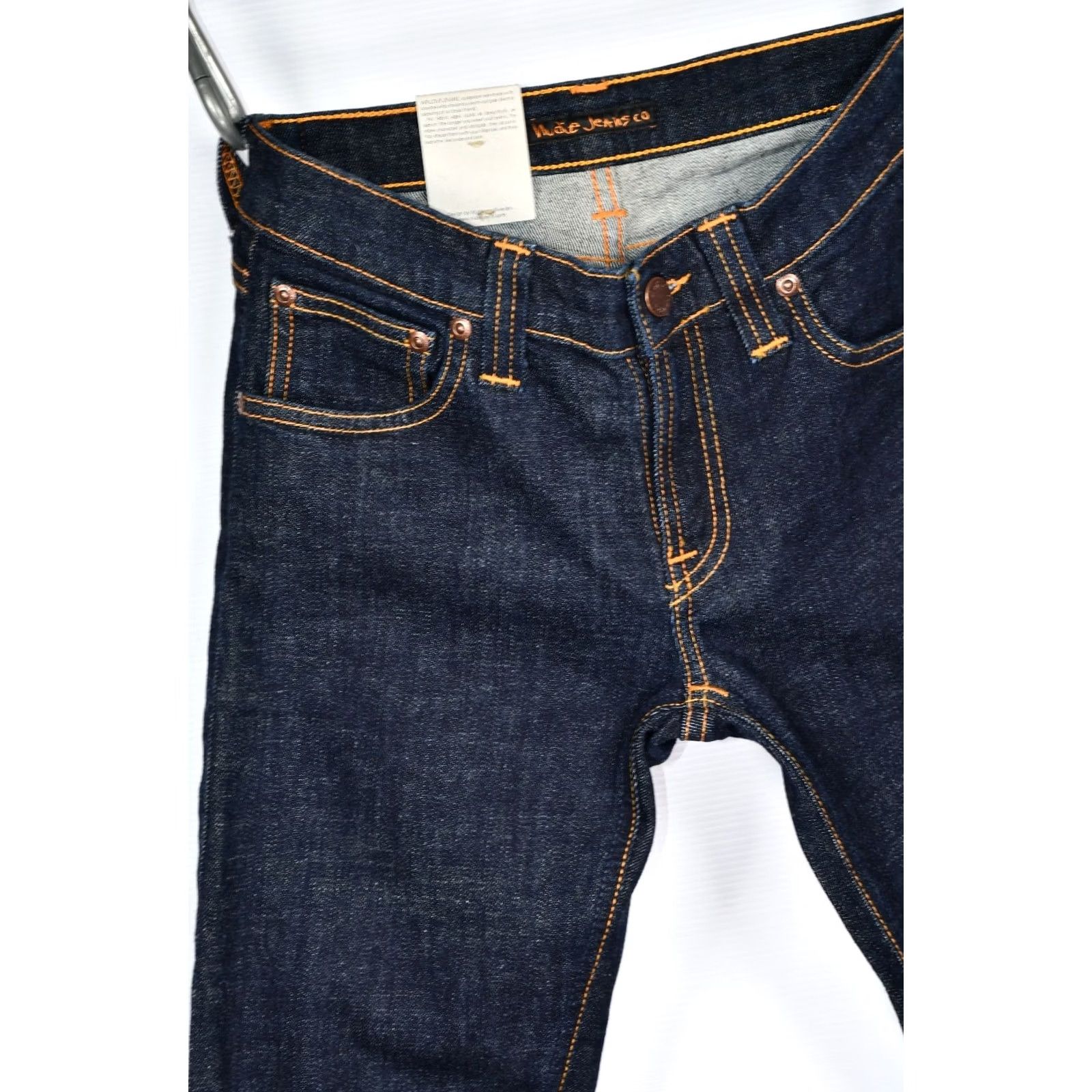 Nudie Jeans Nudie Jeans Tight Long John Twill Rinsed Women's Jeans W26 L32 Blue Slim 5-Pocket Denim Regular Size XS-XXL not needed Size 26" / US 2 / IT 38 - 2 Thumbnail