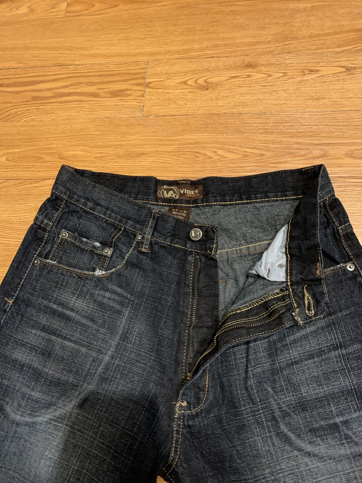Vintage baggy y2k vibes jeans Size US 32 / EU 48 - 3 Thumbnail