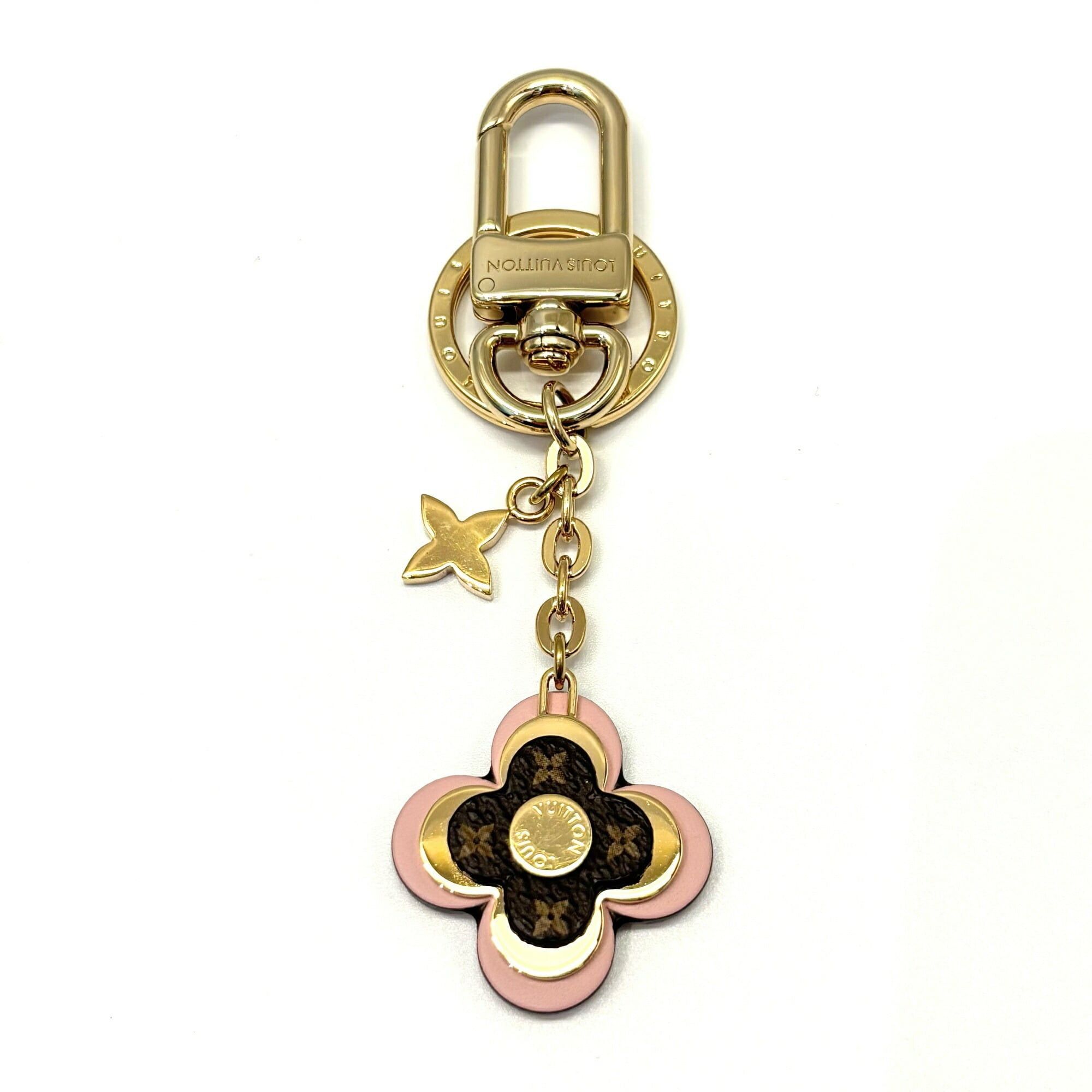 Louis Vuitton Louis Vuitton Portefeuille Blooming Flower BB Bag Charm Gold M68085 LOUIS VUITTON Size ONE SIZE - 1 Thumbnail
