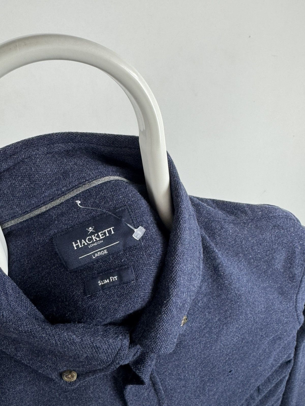 Hackett Hackett Long Sleeve Shirt Gmt Dye Jersey Navy Size US L / EU 52-54 / 3 - 3 Thumbnail