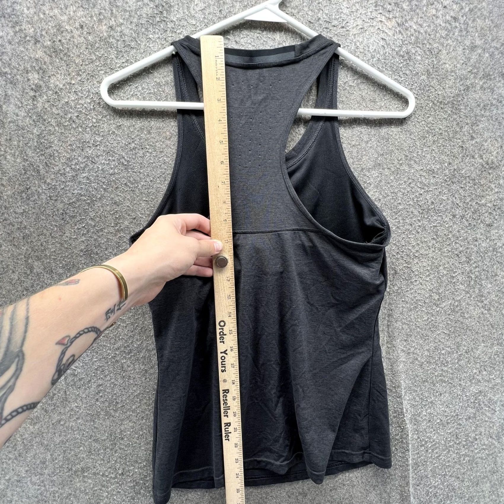Adidas Adidas Climachill Tank Top Womens Small Gray Racerback Running Athletic AJ6930 Size S / US 4 / IT 40 - 7 Thumbnail