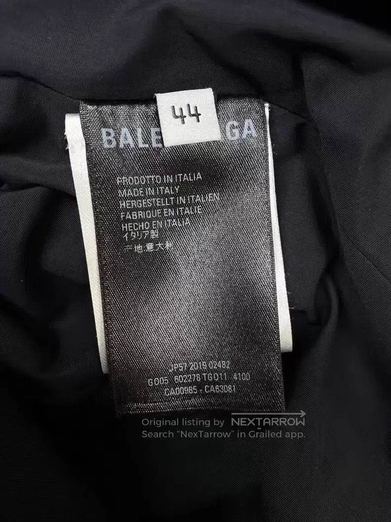 Balenciaga Balenciaga Logo embroidery casual jacket Size US S / EU 44-46 / 1 - 5 Thumbnail