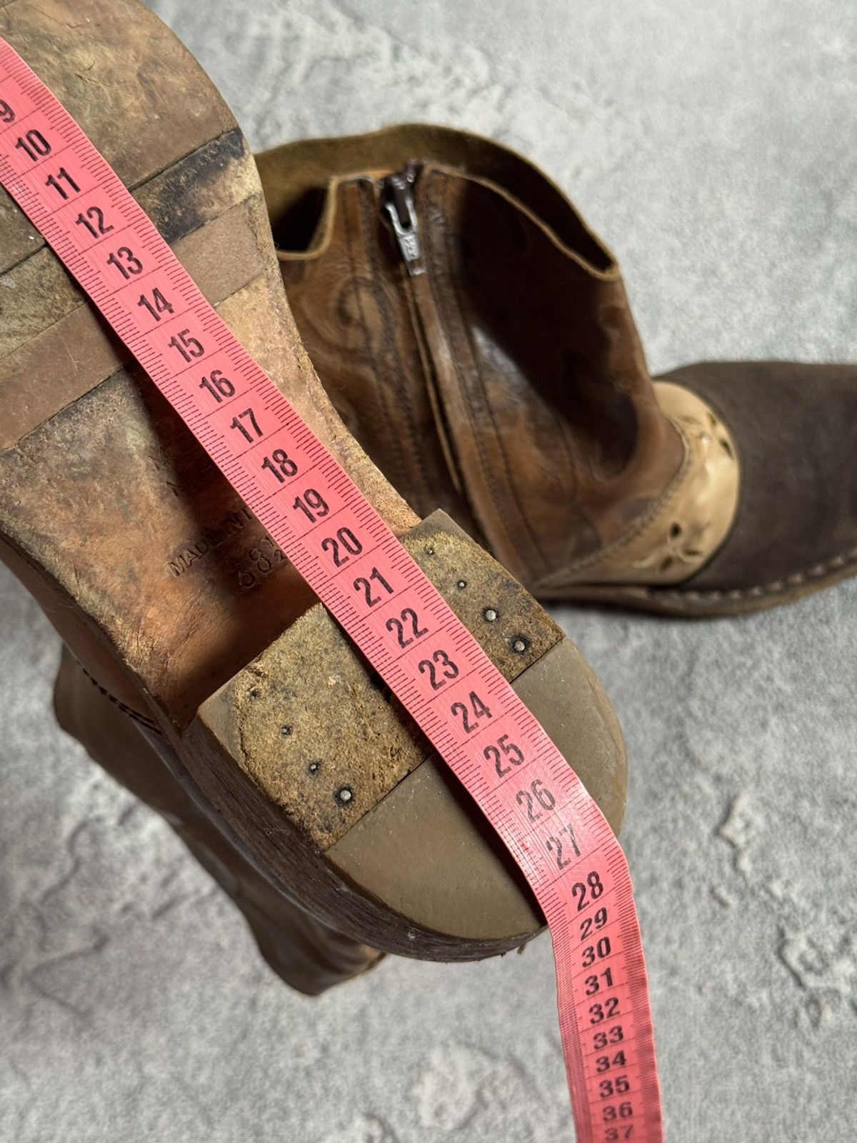 MoMA MOMA 38.5 wester cowboy shoes boots avantgarde retro Size US 8.5 / IT 38.5 - 24 Thumbnail