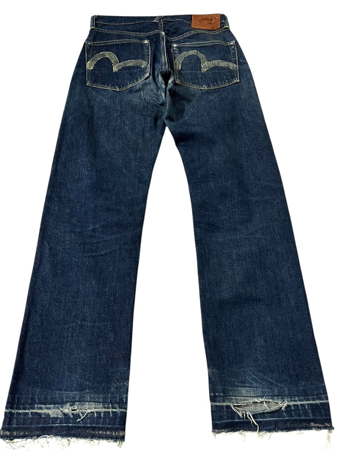 Evisu Vintage Evisu Seagull Lot 2000 No 2 Distress Selvedge Jean Size US 28 / EU 44 - 2 Thumbnail