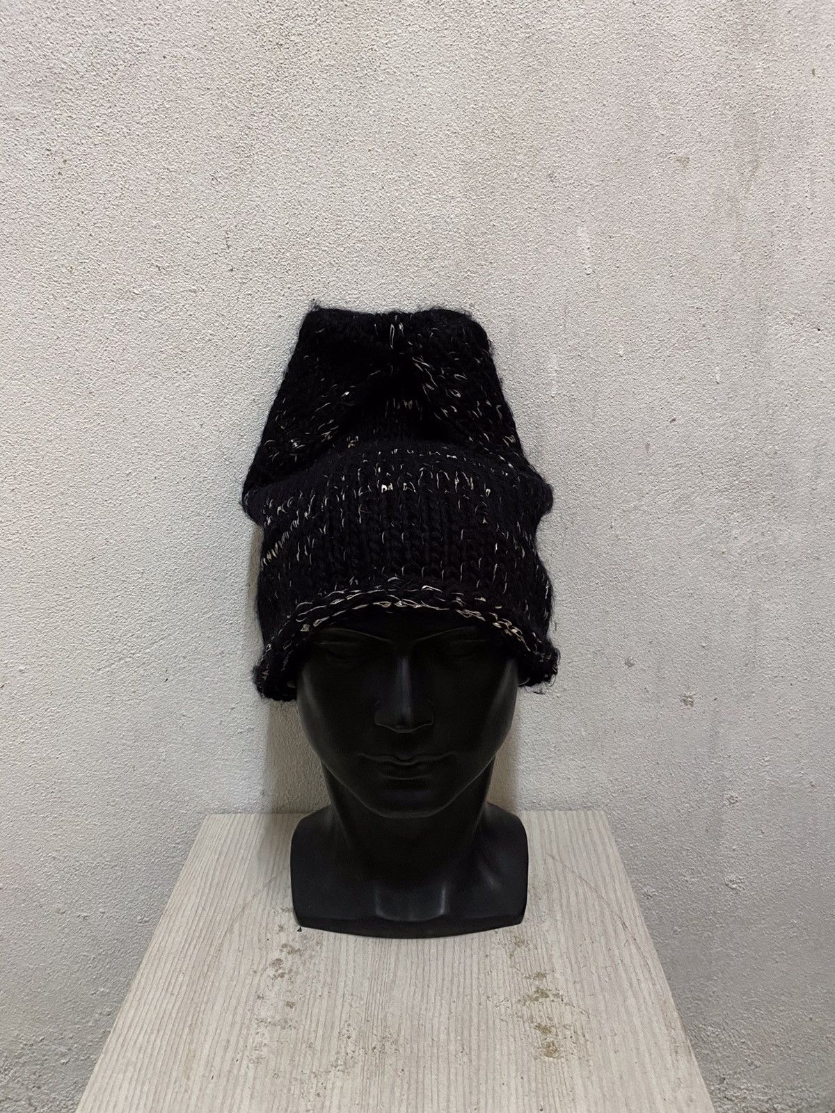 Japanese Brand × Kapital × Vintage Japanese Brand Rare Design Crochet Beanie Hat Size ONE SIZE - 4 Thumbnail