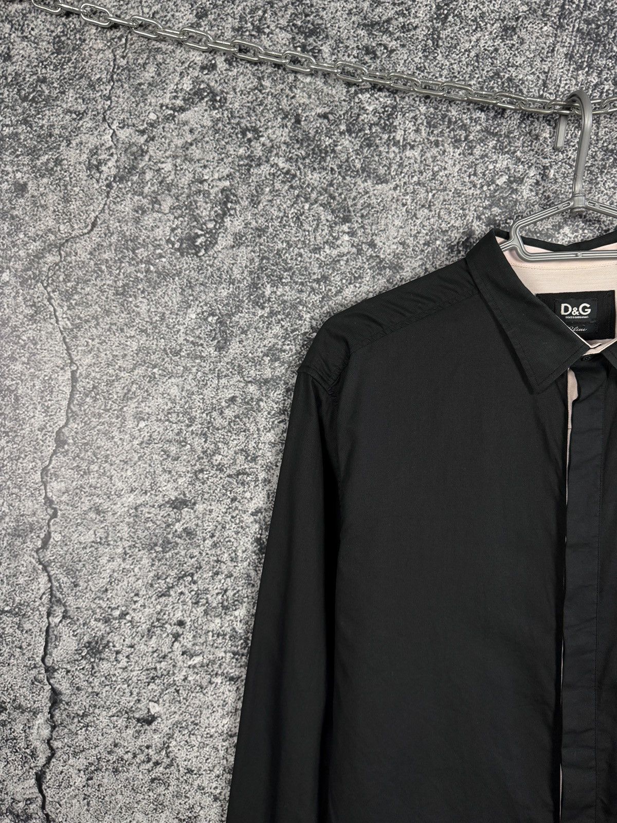 Dolce & Gabbana Dolce Gabbana Long Sleeve Slim Shirt Button Up Italy Size 54 Size US L / EU 52-54 / 3 - 3 Thumbnail