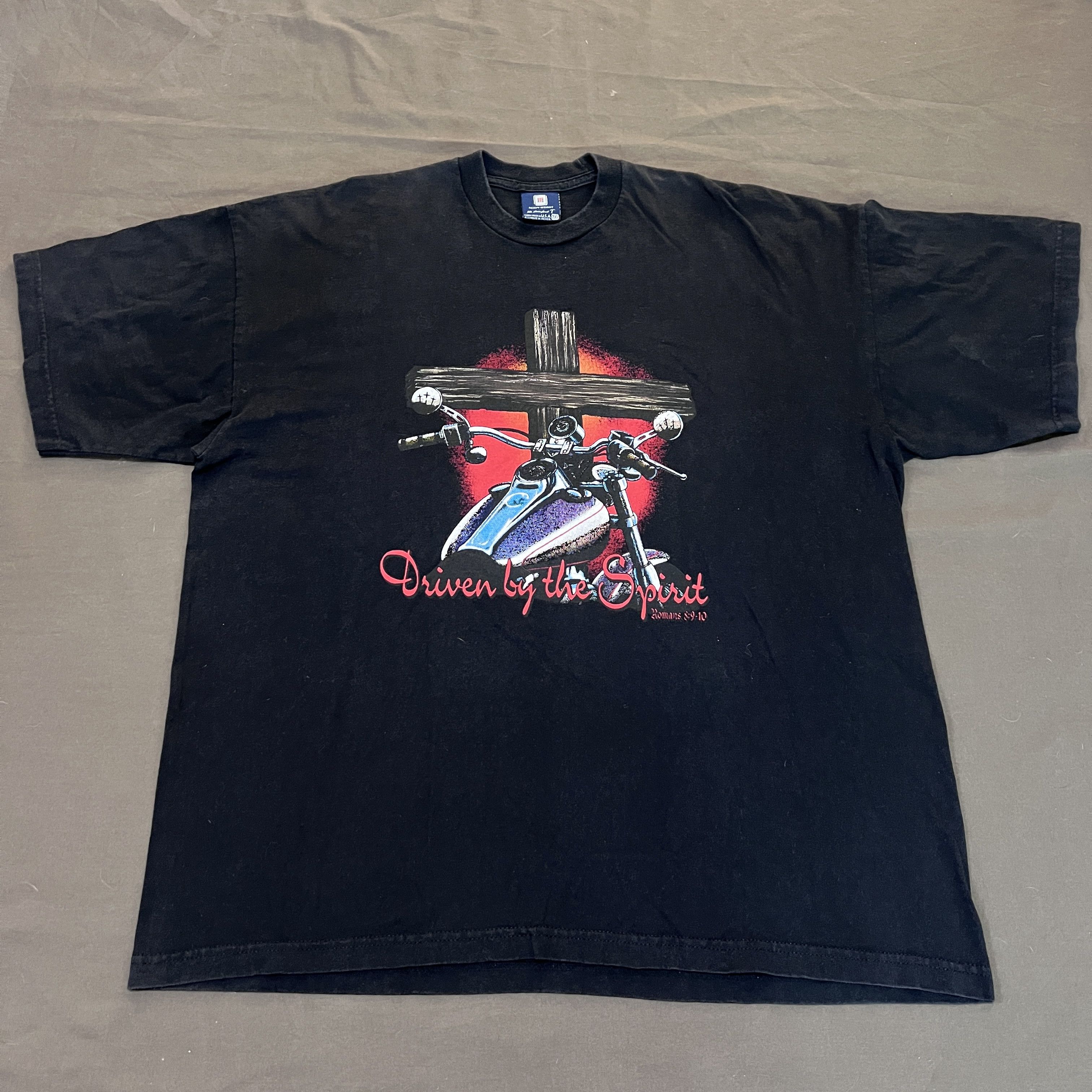 Vintage Vintage Jesus God Lord Bible Promo Tee 2XL Size US XXL / EU 58 / 5 - 2 Thumbnail