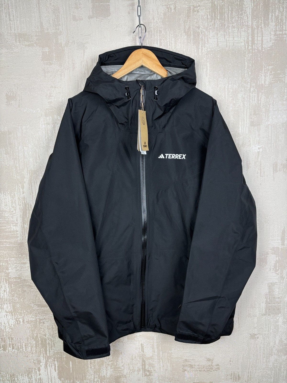 Adidas Adidas Terrex Xperior Gore-Tex Paclite Rain Jacket Size US XXL / EU 58 / 5 - 16 Thumbnail