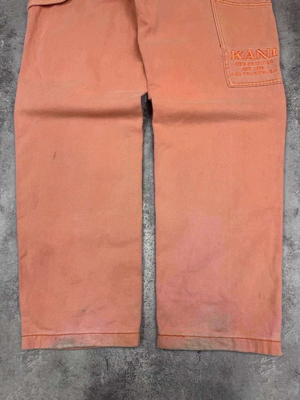 Karl Kani Karl Kani Men Orange Carpenter Denim Jeans Baggy Size L Size US 37 - 5 Thumbnail