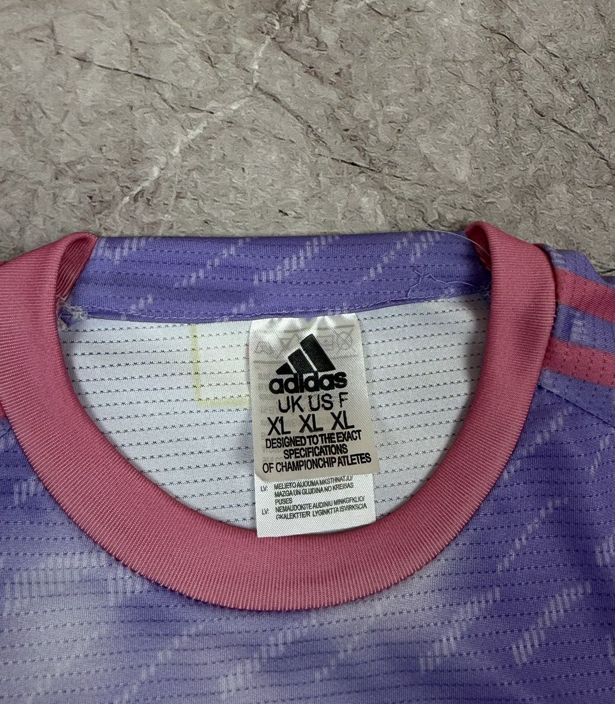 Adidas Adidas Japan Football Jersey Shirt Pink T-Shirt Size US L / EU 52-54 / 3 - 6 Thumbnail