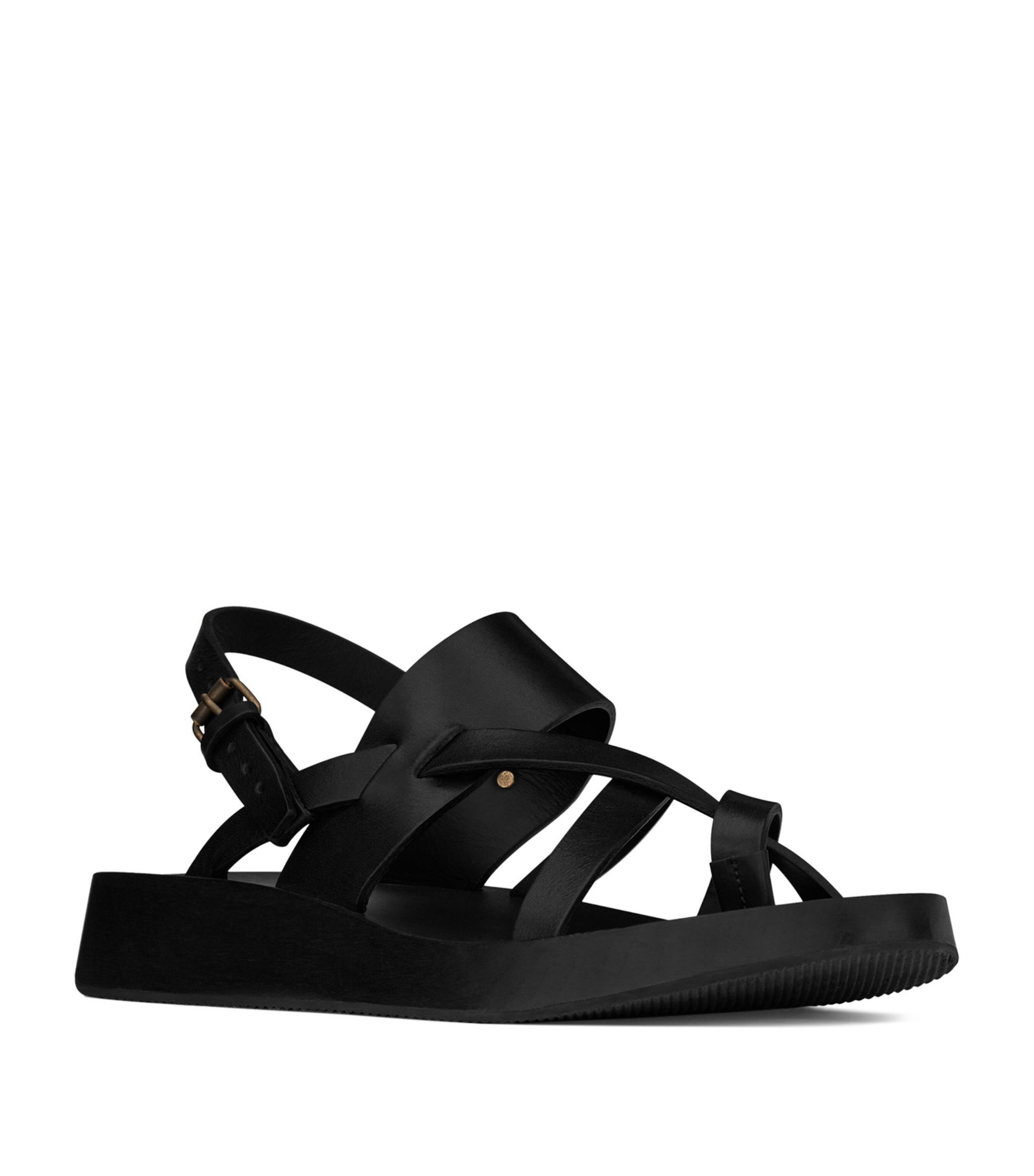 Saint Laurent Paris o1bcso1str0724 Noah Sandals in Black Size US 13 / EU 46 - 2 Thumbnail