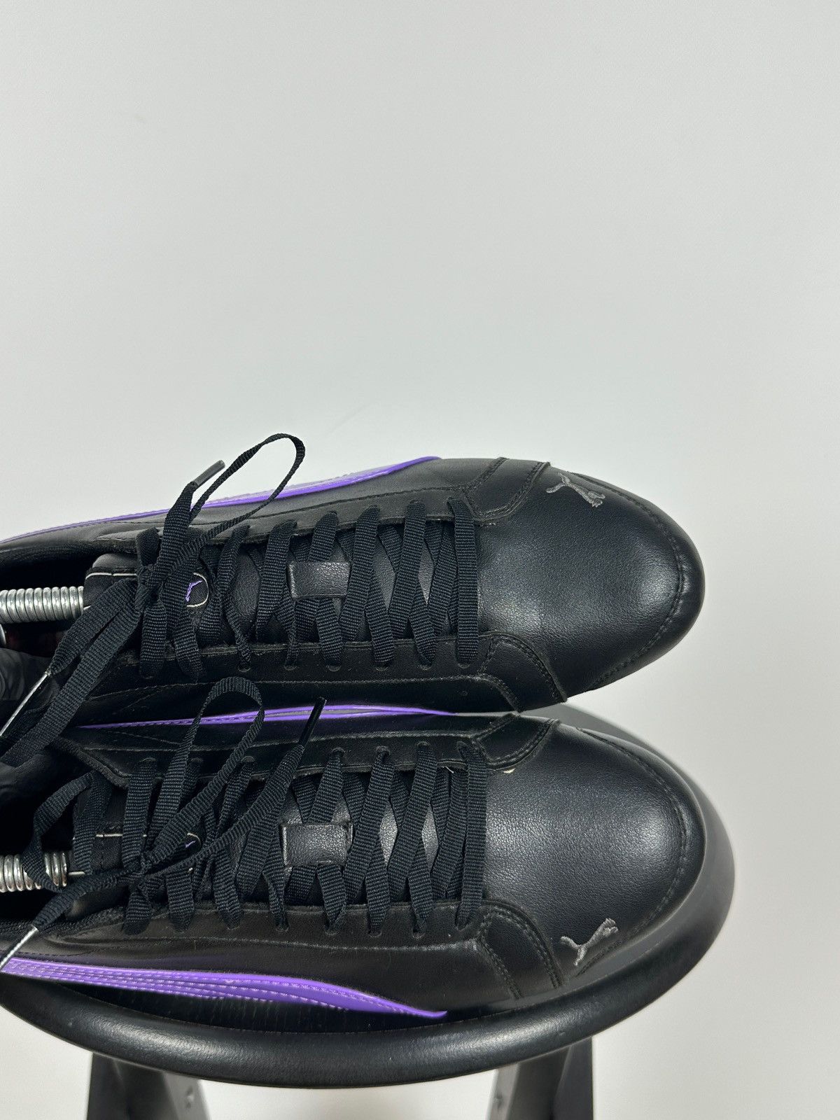 Puma Vintage Puma SpeedCat Y2K Leather Black/Purple Sneakers Size US 9 / IT 39 - 21 Thumbnail