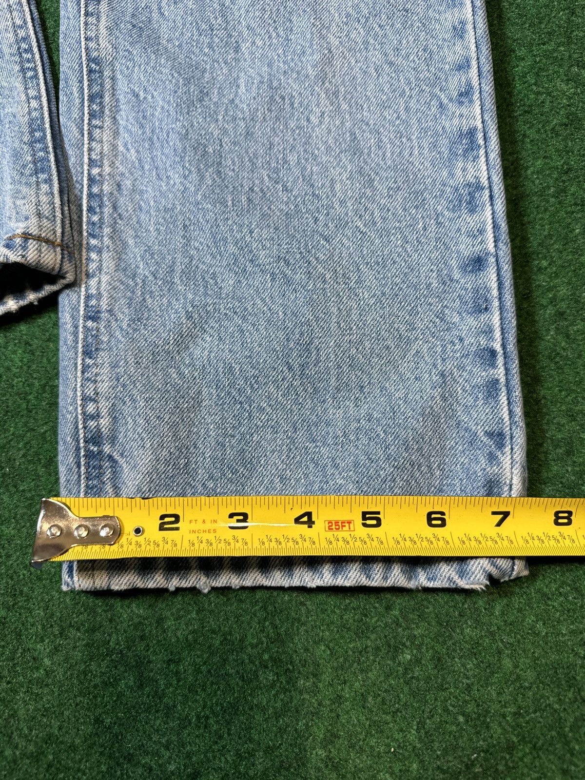 Carhartt Vintage 90s Y2K Carhartt Light Wash Regular Fit Denim Jeans Size US 34 / EU 50 - 7 Thumbnail