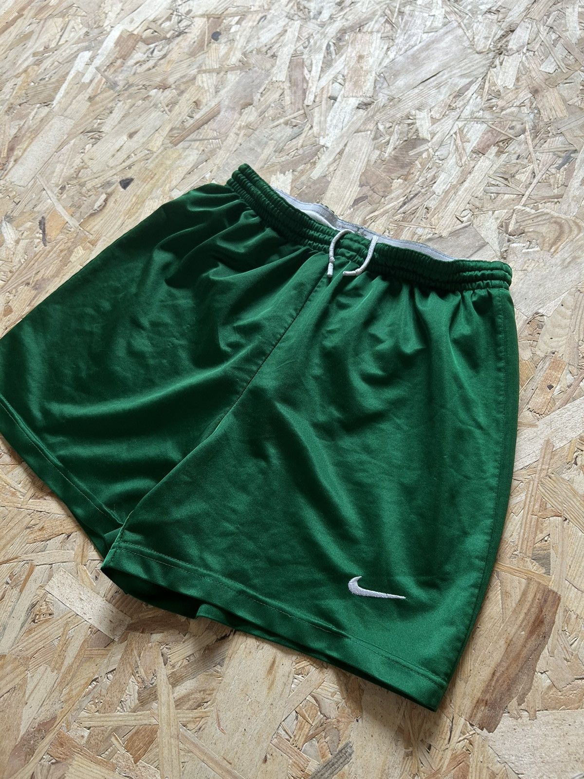 Nike × Vintage Vintage Nike emerald green shorts y2k vintage Size US 32 / EU 48 - 2 Thumbnail